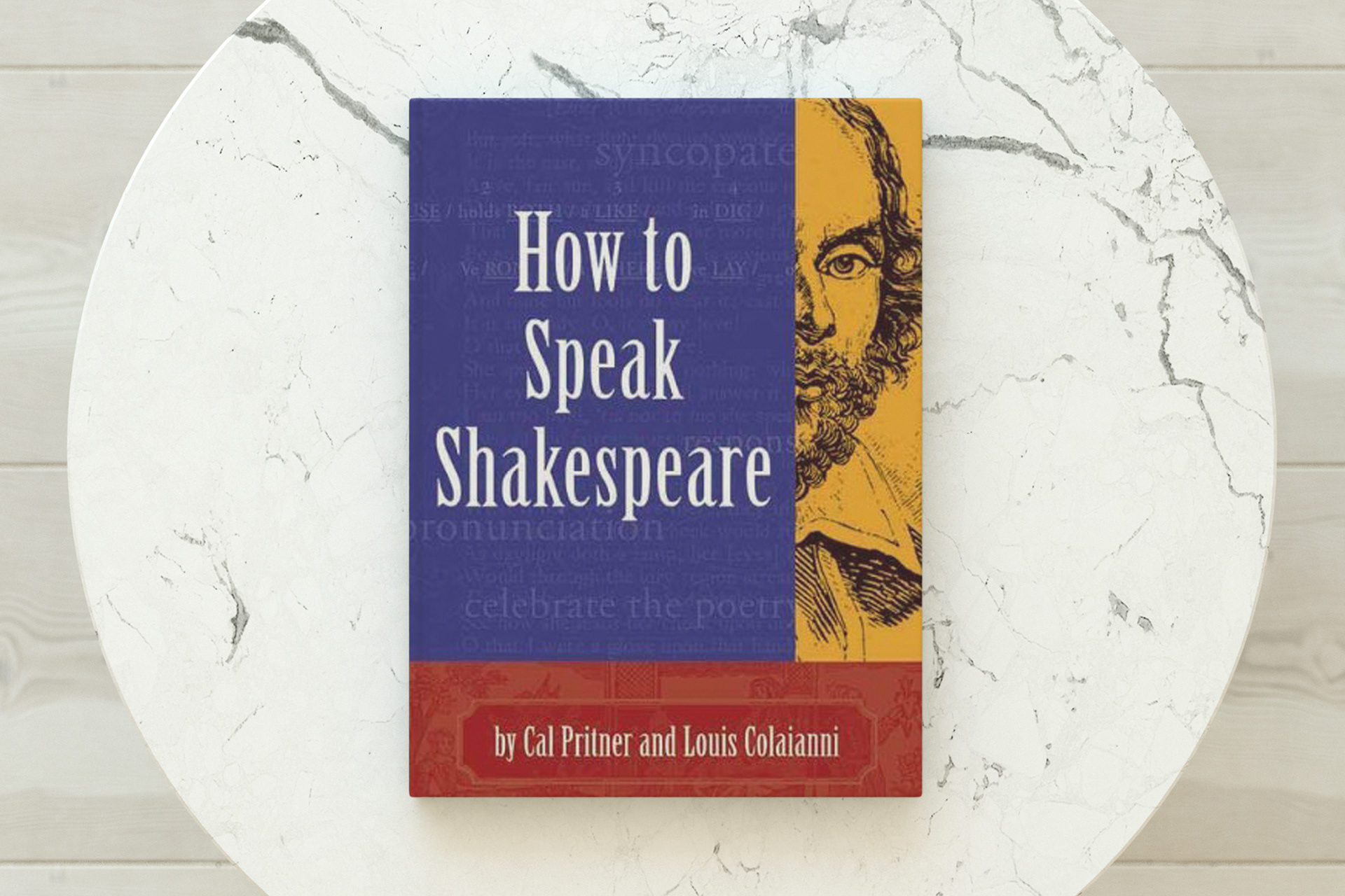 Louis Colaianni: How to Speak Shakespeare book