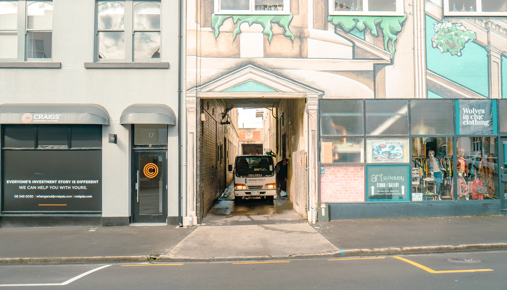 Framed Alley
