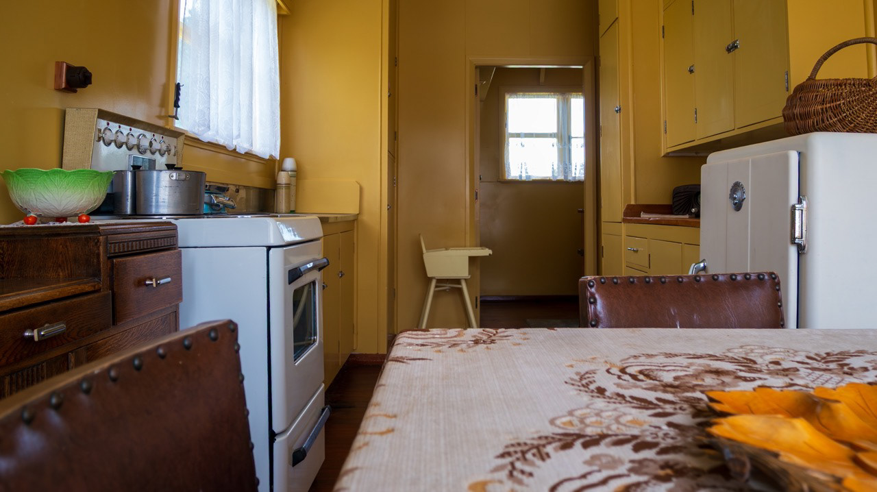 1940s New Zealand State House (kitchen)