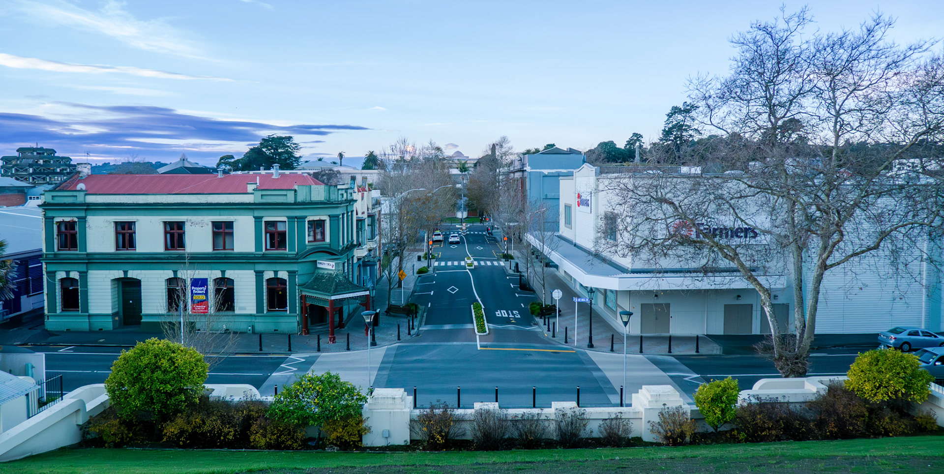 Maria Place & St Hill St From Cooks Gardens