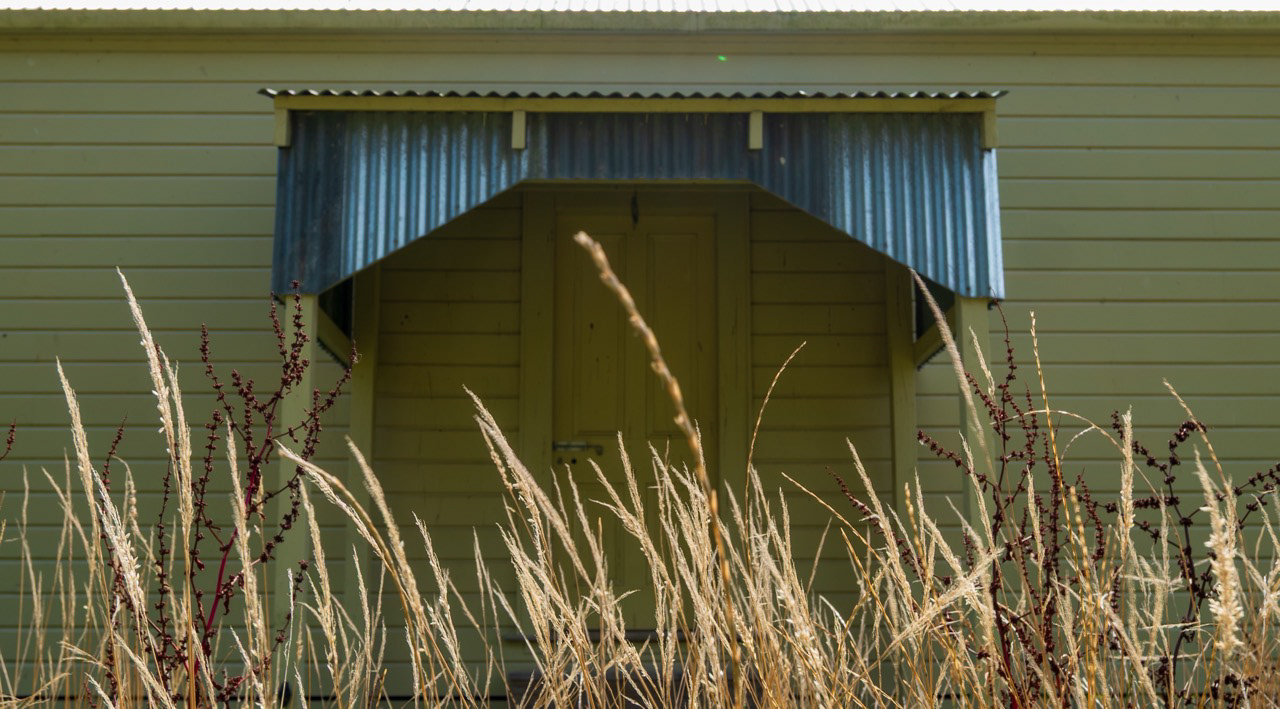 1840s Workers Cottage (rear door)