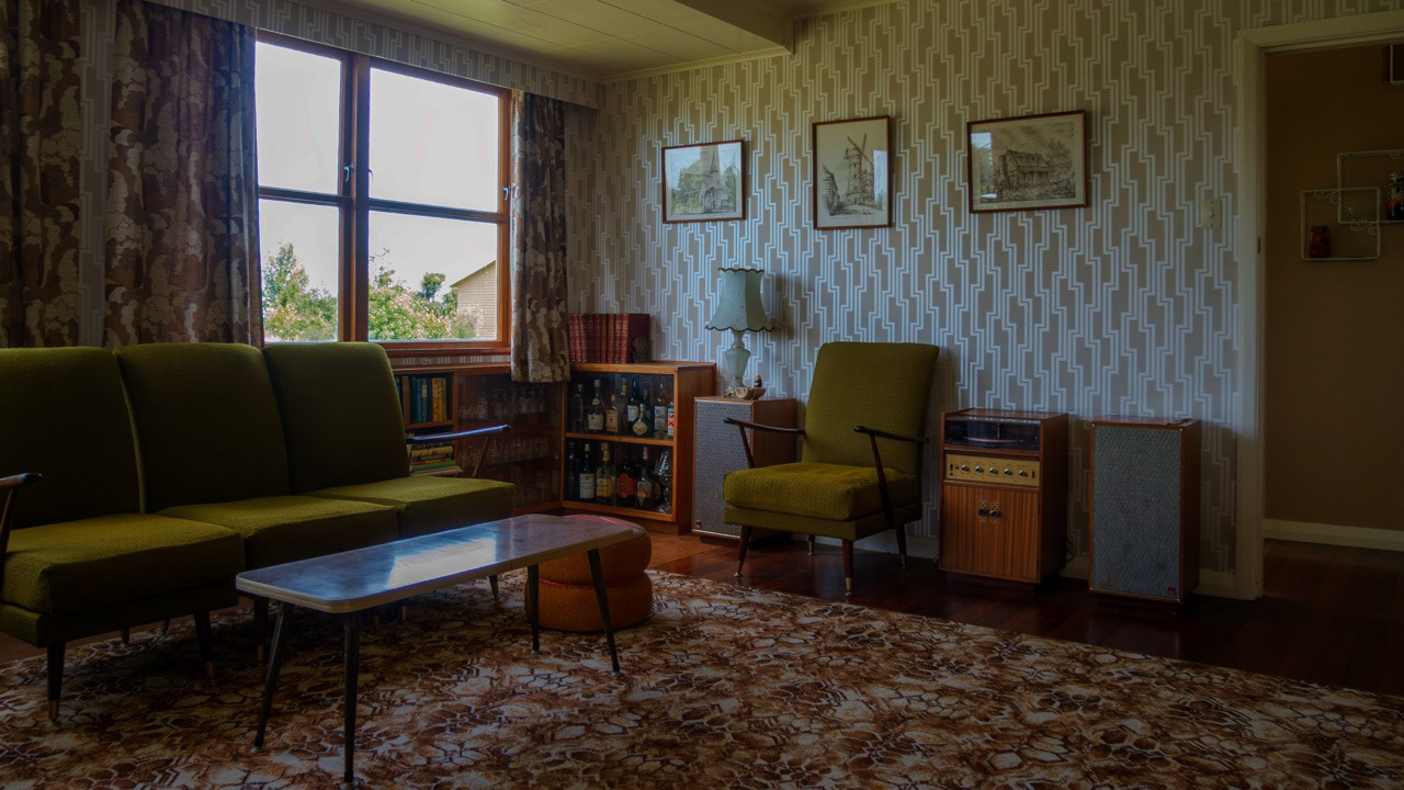 1960s Weatherboard (living room)