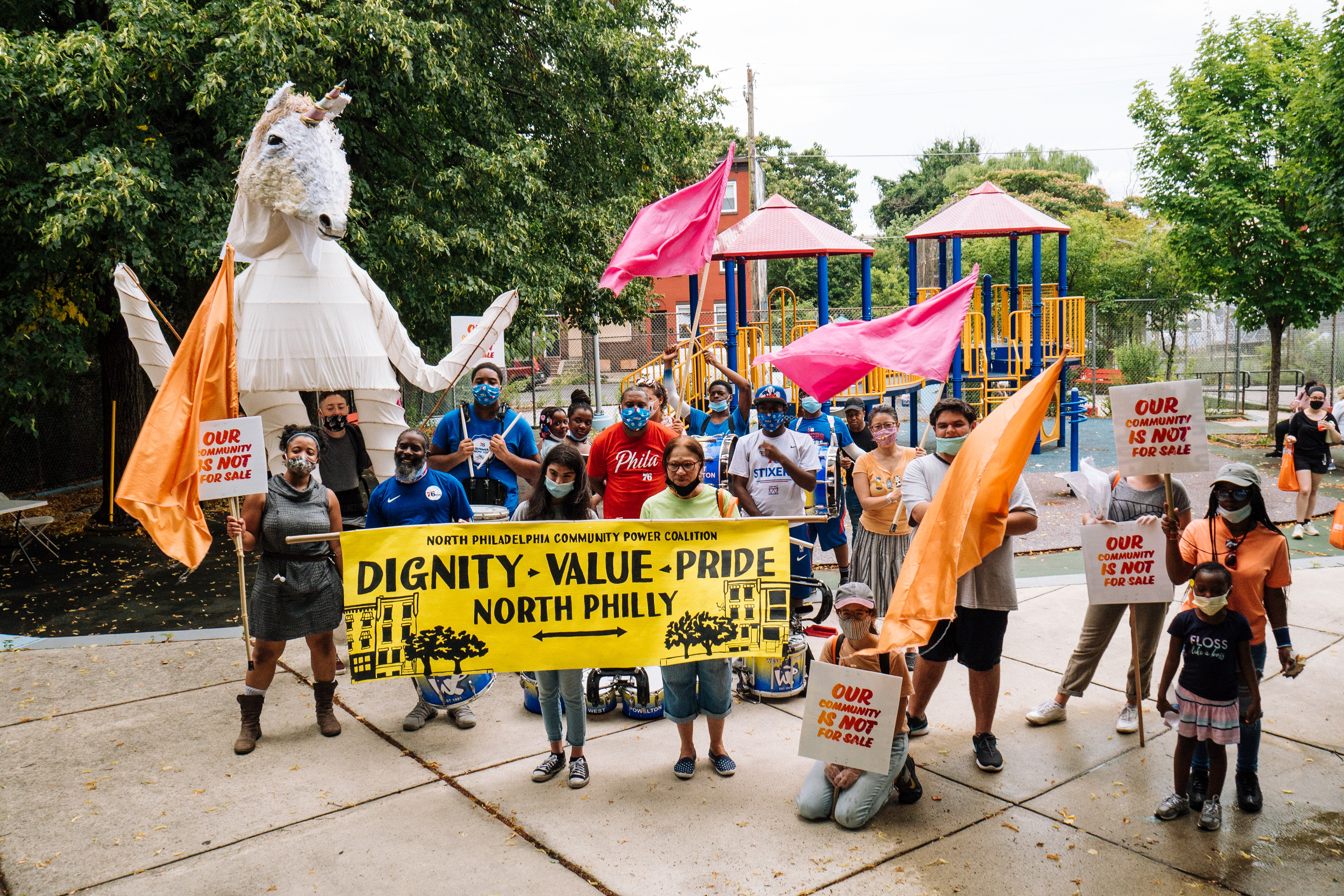 Anti-Displacement & Healing Parade (Photo by Daniel Jackson)