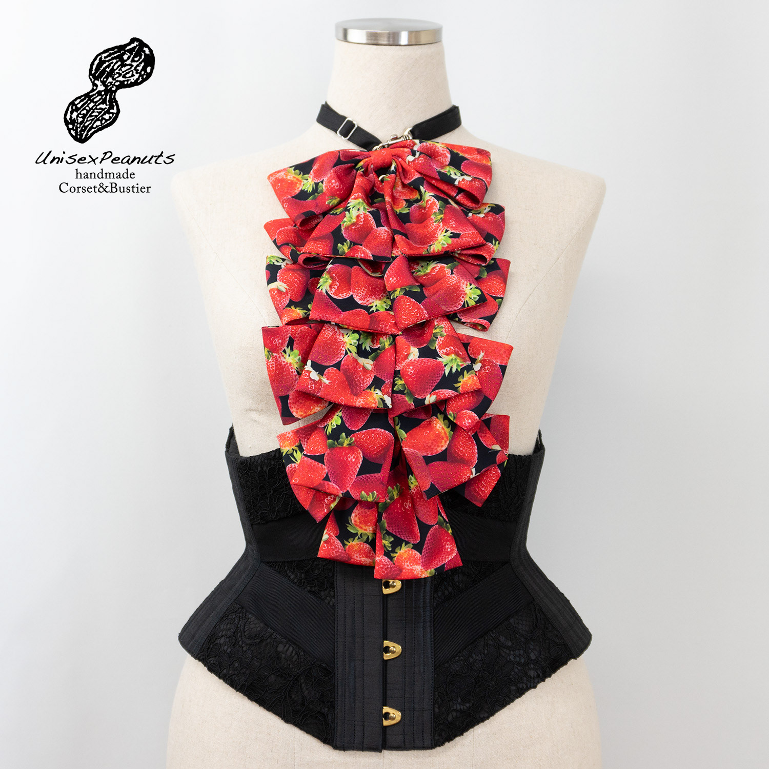 2024 Corset tie "No.10 Strawberry"