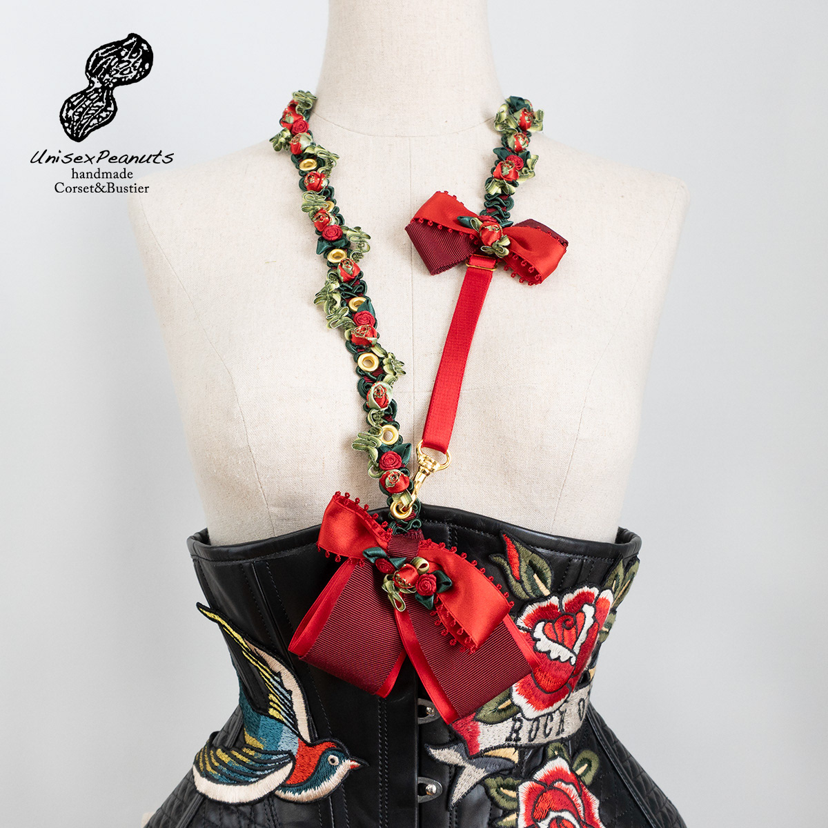 2024 Corset tie "No.5 Rose"