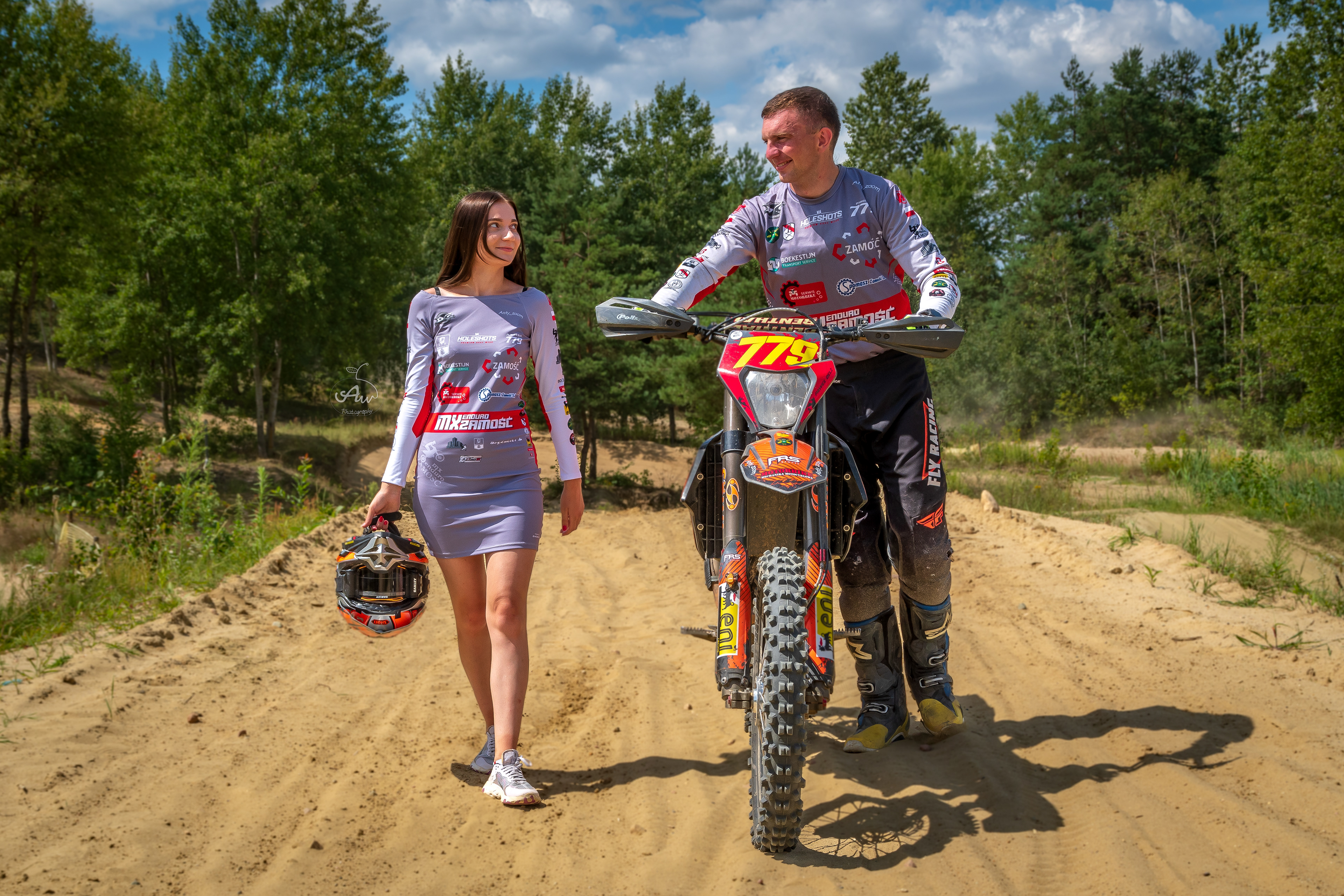 Sesja współpracowa na torze MX Nowodwór w woj. Lubelskim