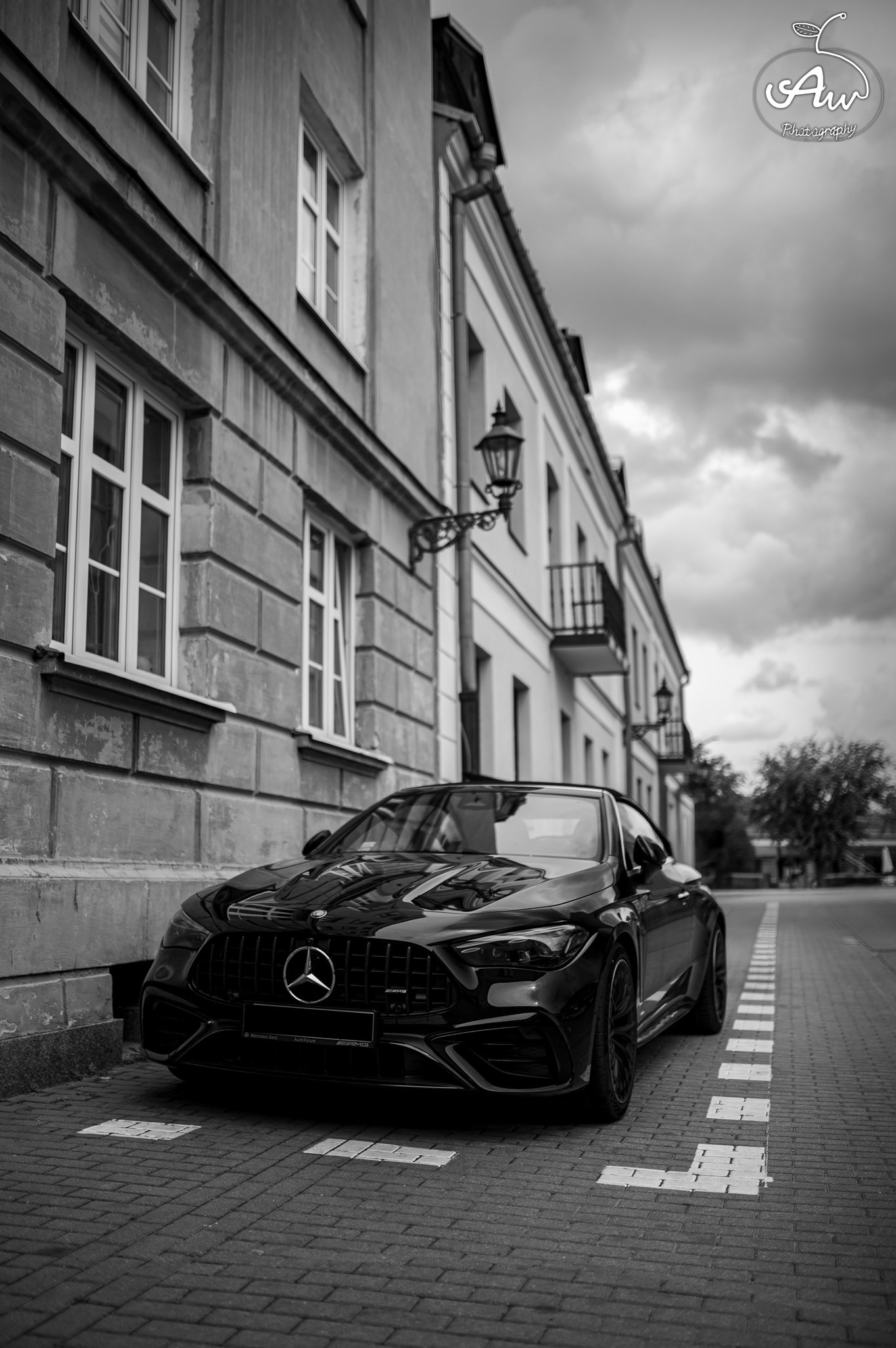 Pojazd uchwycony na starówce w Zamościu