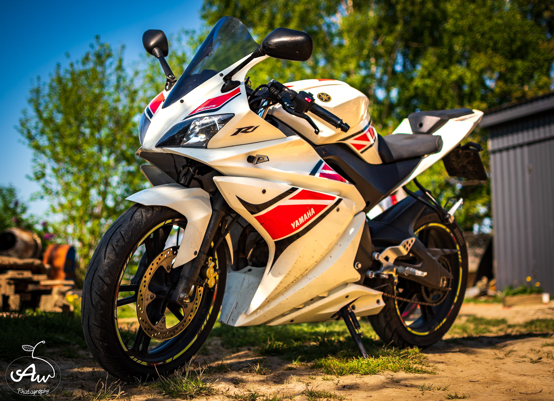 Motocykl Yamaha R125 - sesja prezentacyjna