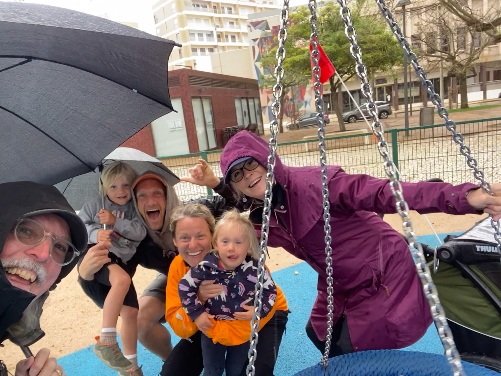 Laura, Arian and kids