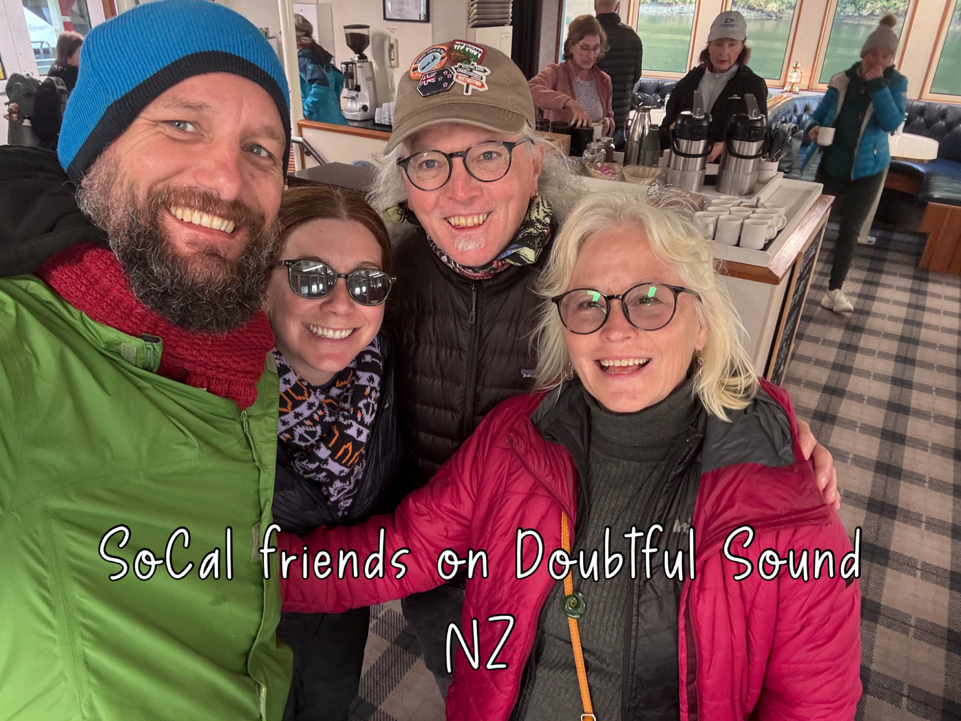 Friends from SoCal / NZ boat tour