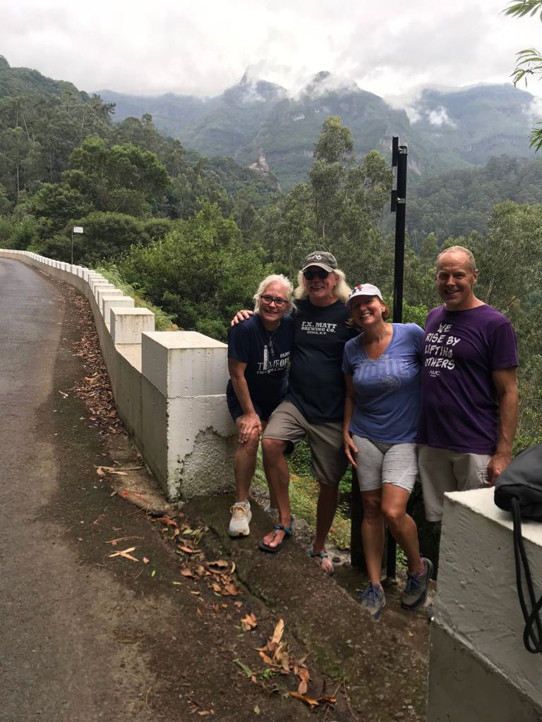 Andi and Scott in Madeira