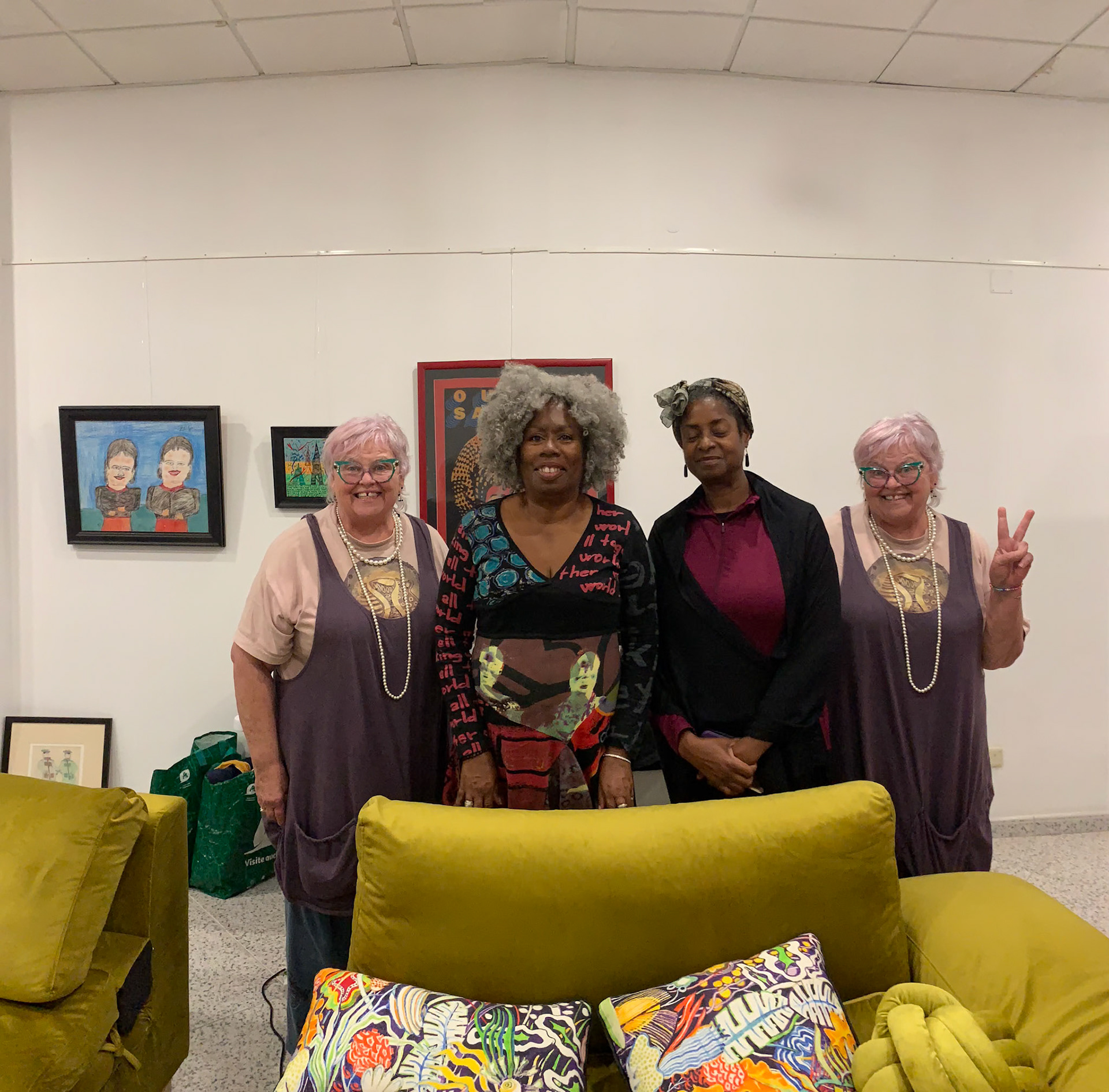 Maggie, Tanya, Linda