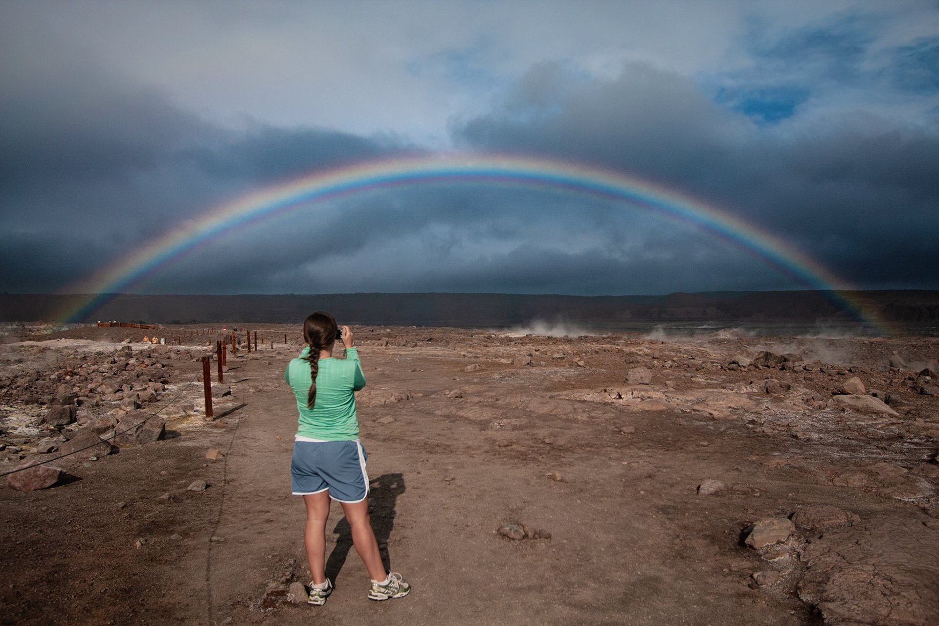 Kilauea Rainbow