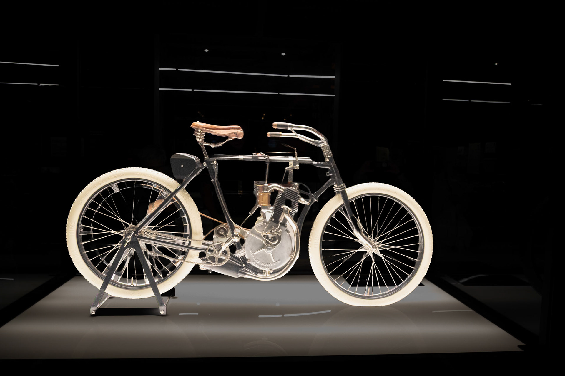 Earliest known Harley…museum doesn’t make it photo friendly unfortunately 