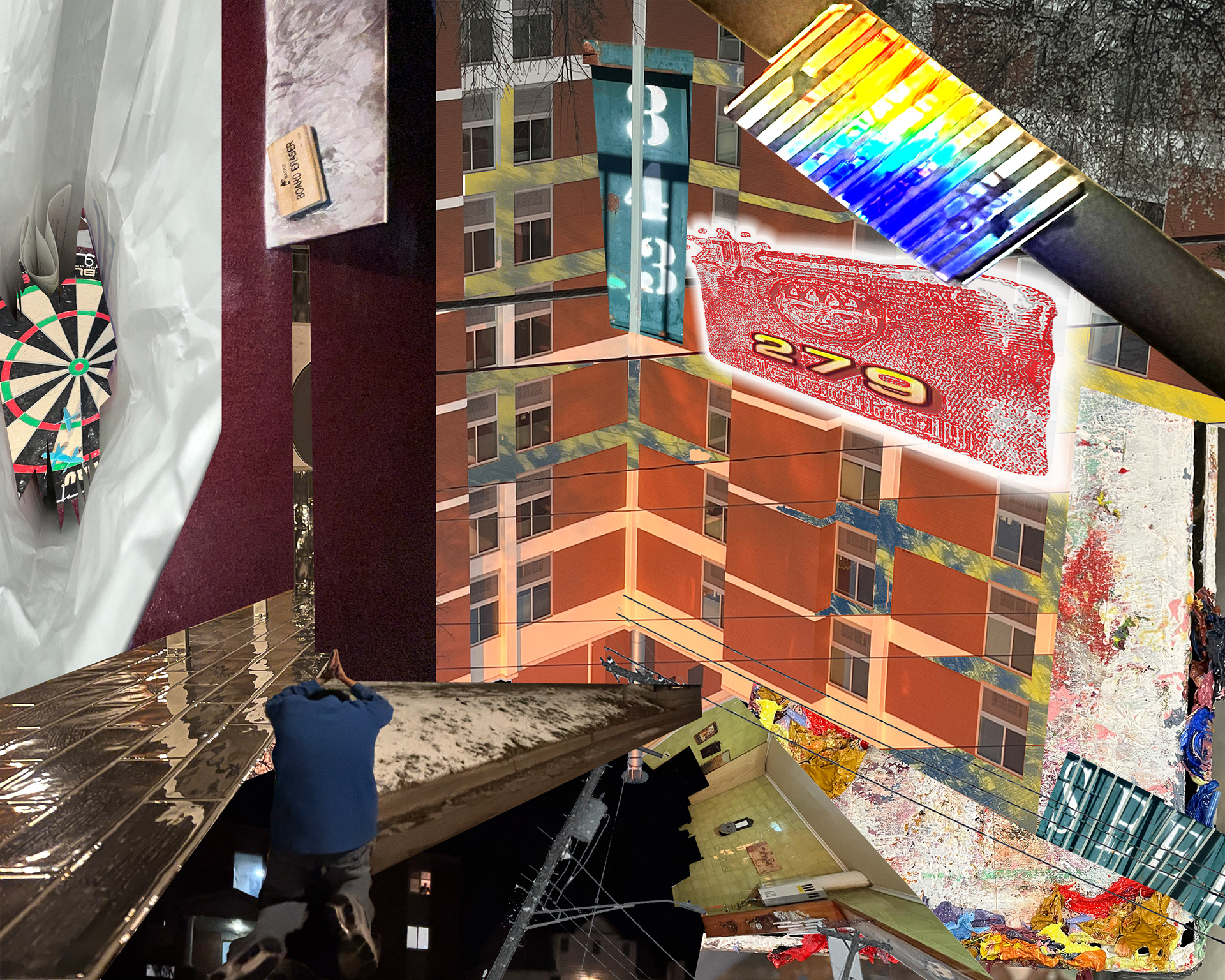 Composed of images my from everyday life.