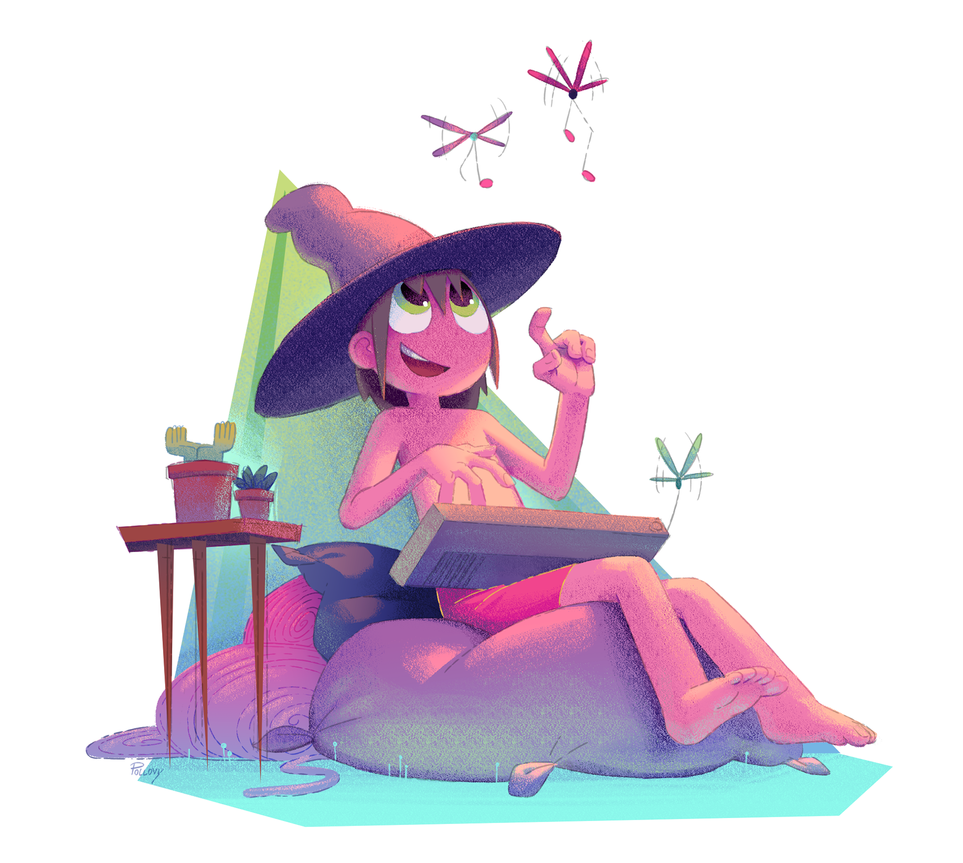 Clancy from Netflix' Midnight Gospel