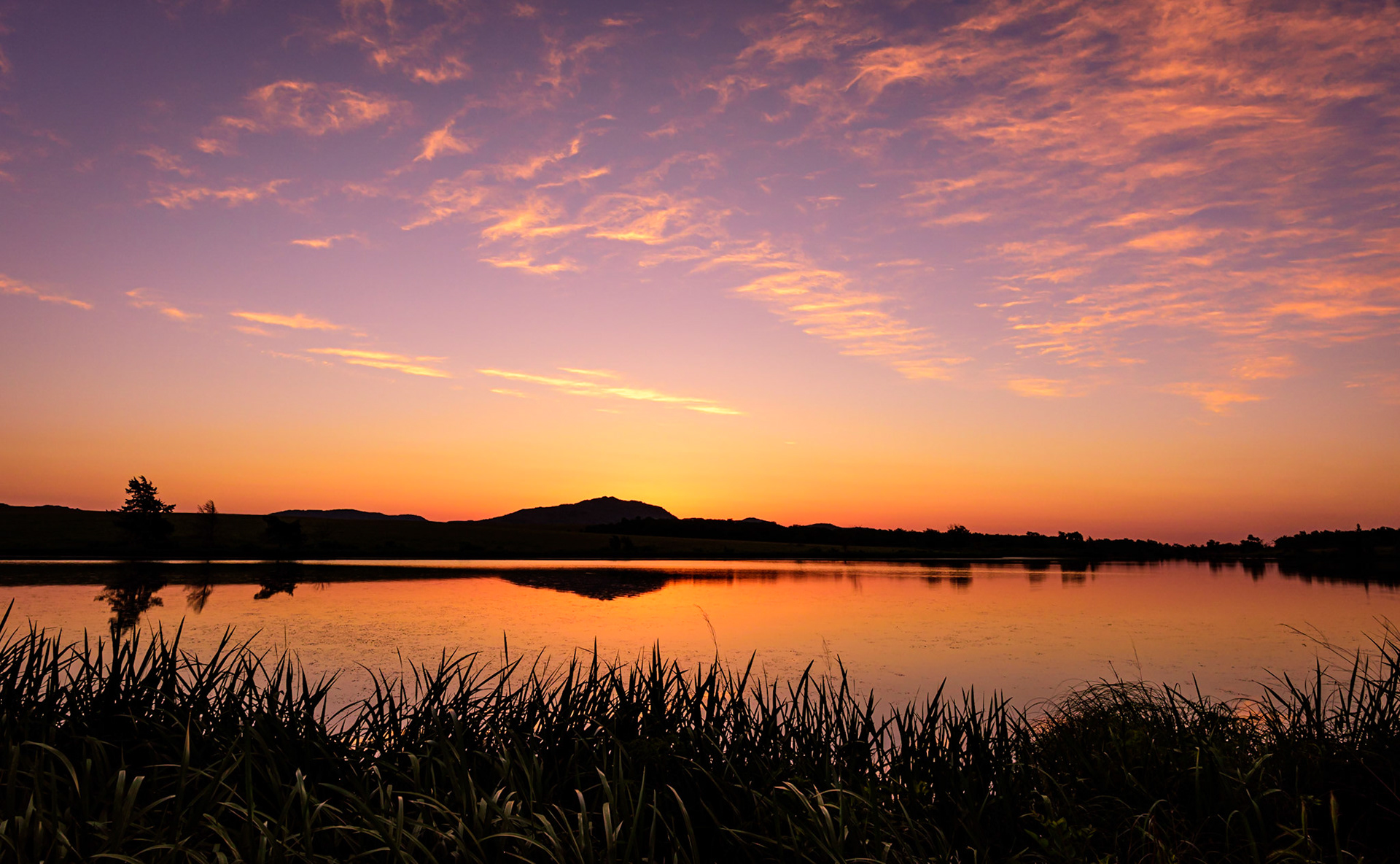 French Lake Sunrise