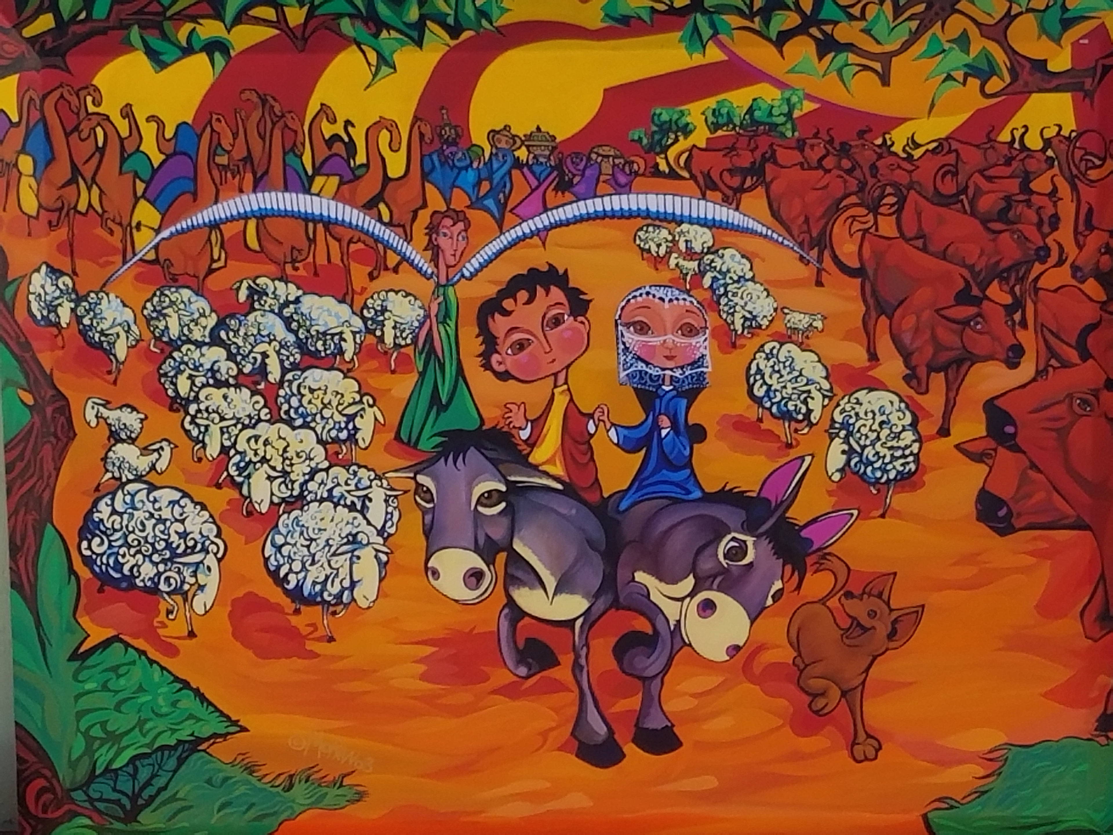 Tobias Retturns 36 x 48" oil on canvas $4500