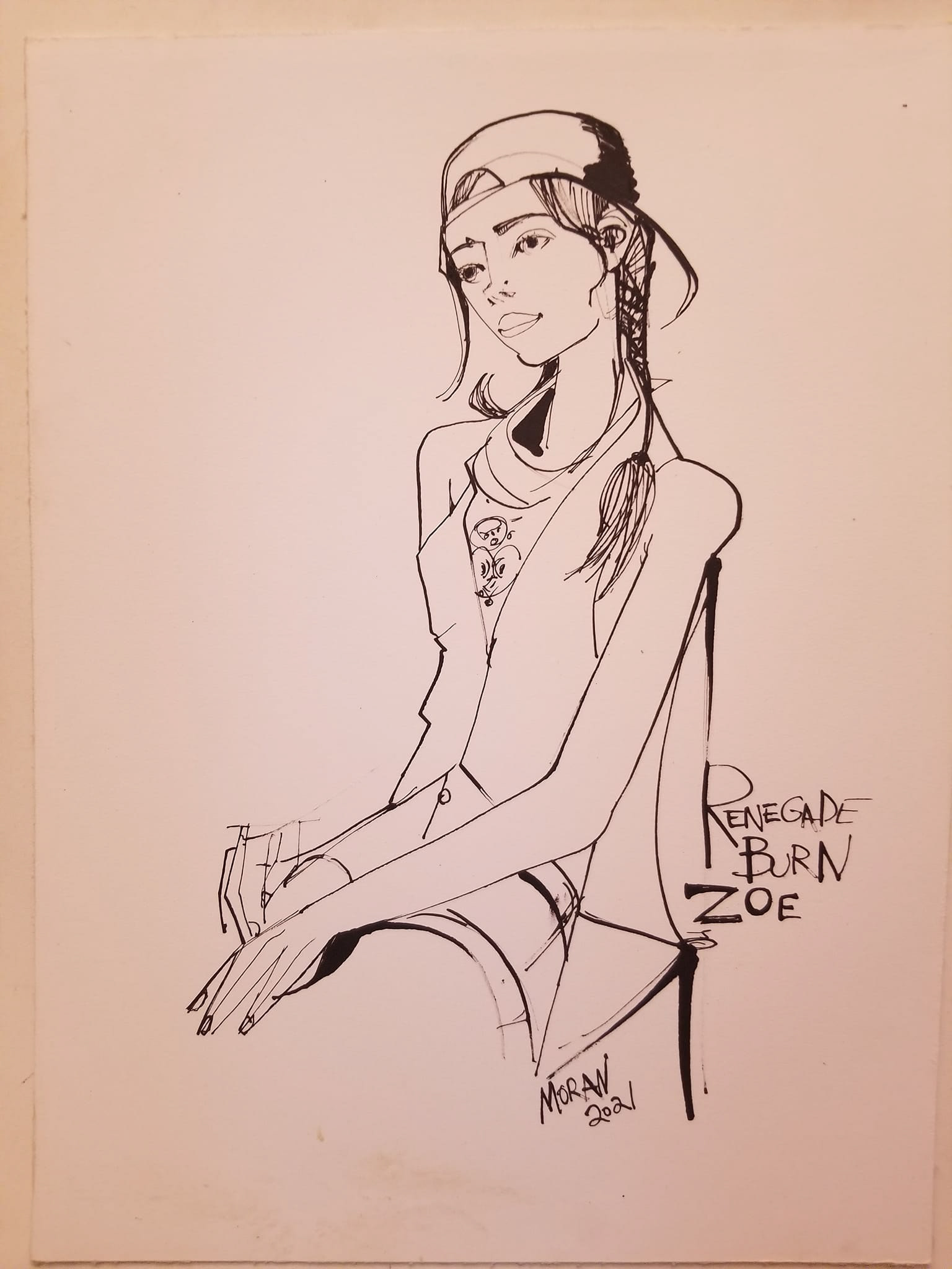 ZOE 11" x 14" $250