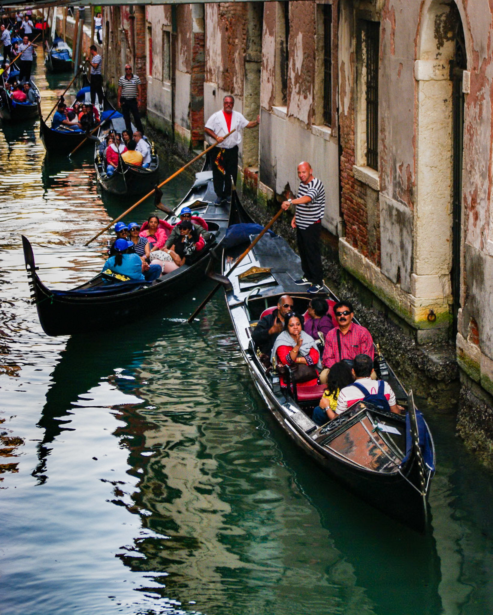 Gondaliers - Venice