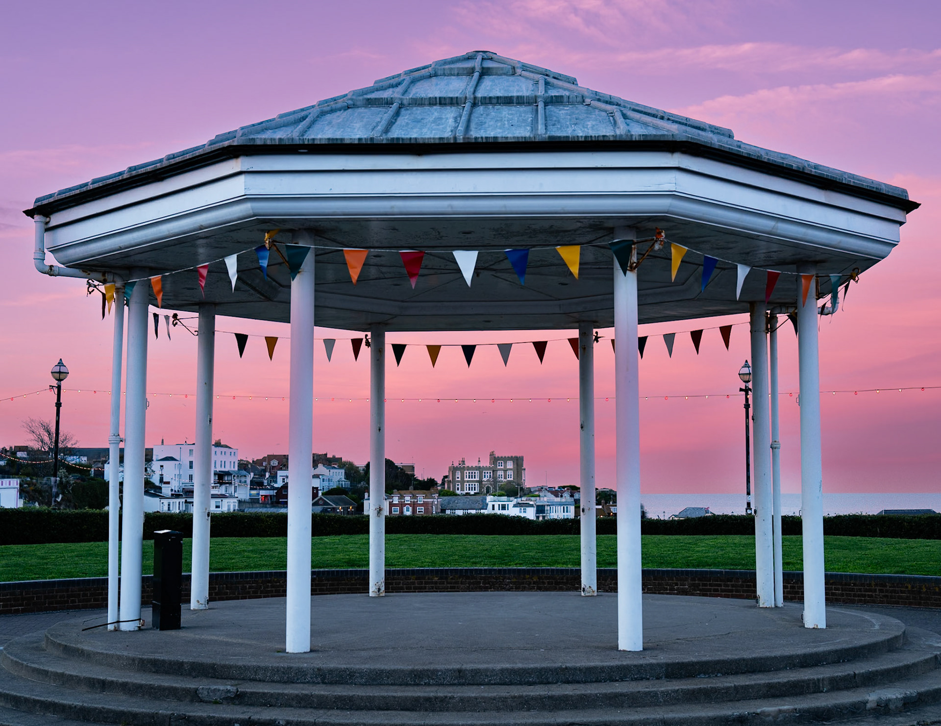 Bleak House Through The Bandstand Broadstairs