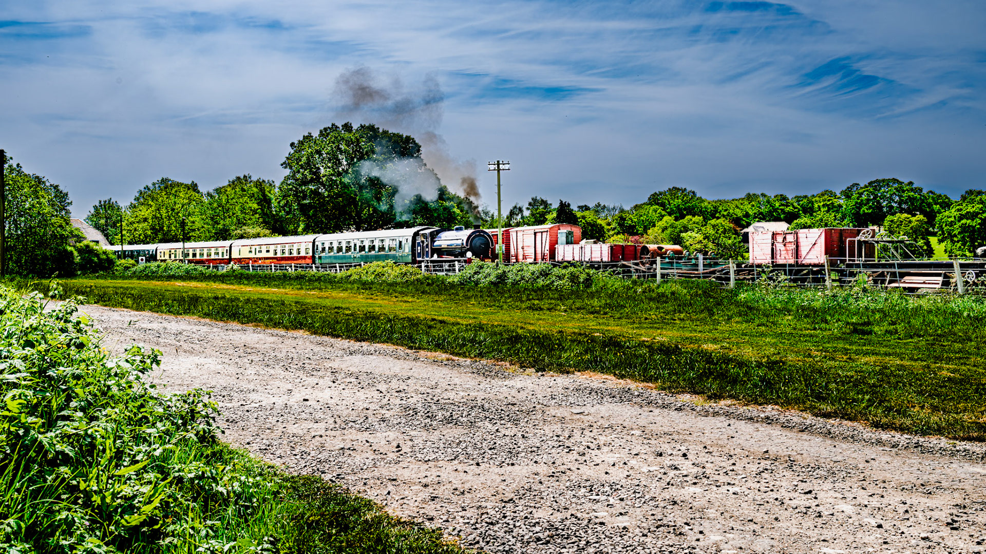 Rolvenden Train Station Kent UK