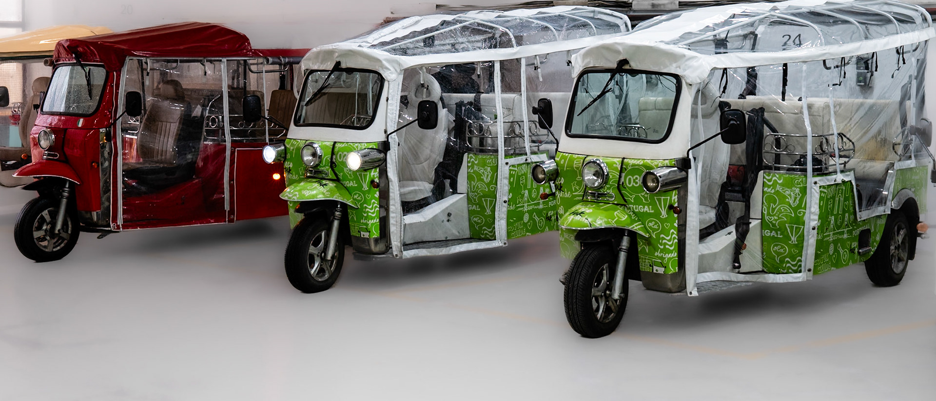 Tuk Tuk Starting Grid - Lisbon