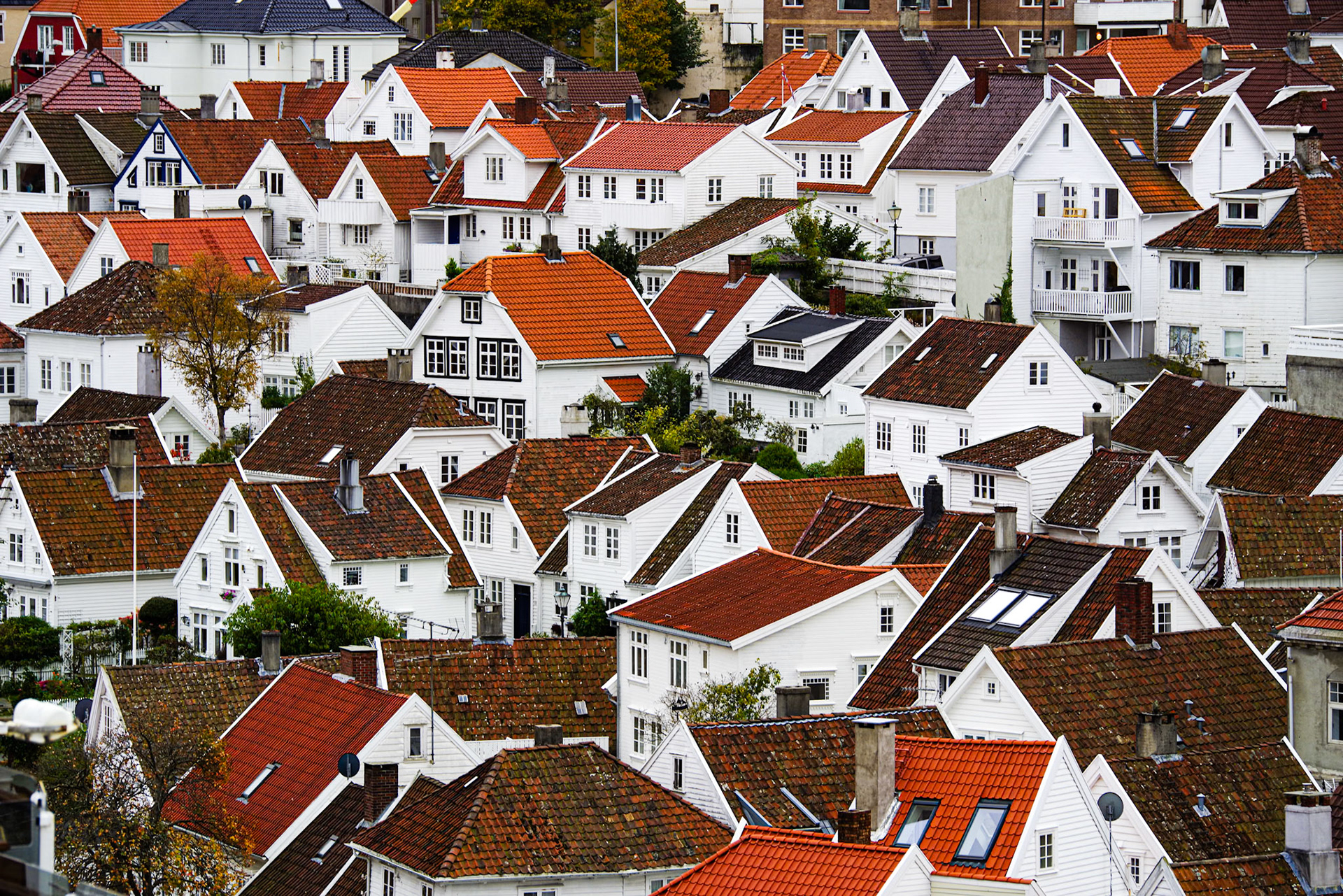 Roof Tops - Stavanger Norway