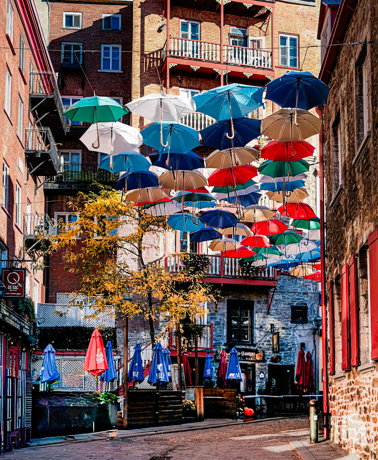 parapluies - Quebec