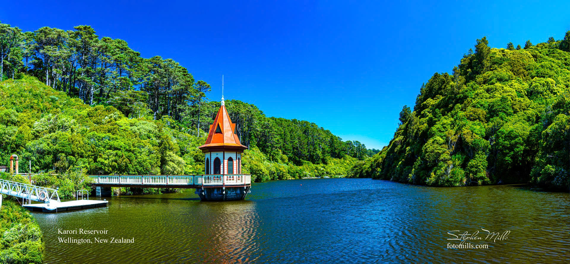 Karori Reservoir, Wellington N.Z.