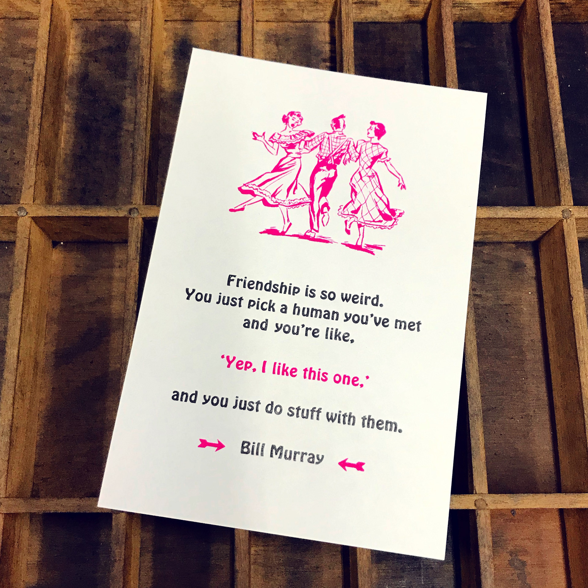Page for a collaborative book with the San Jose Printers' Guild