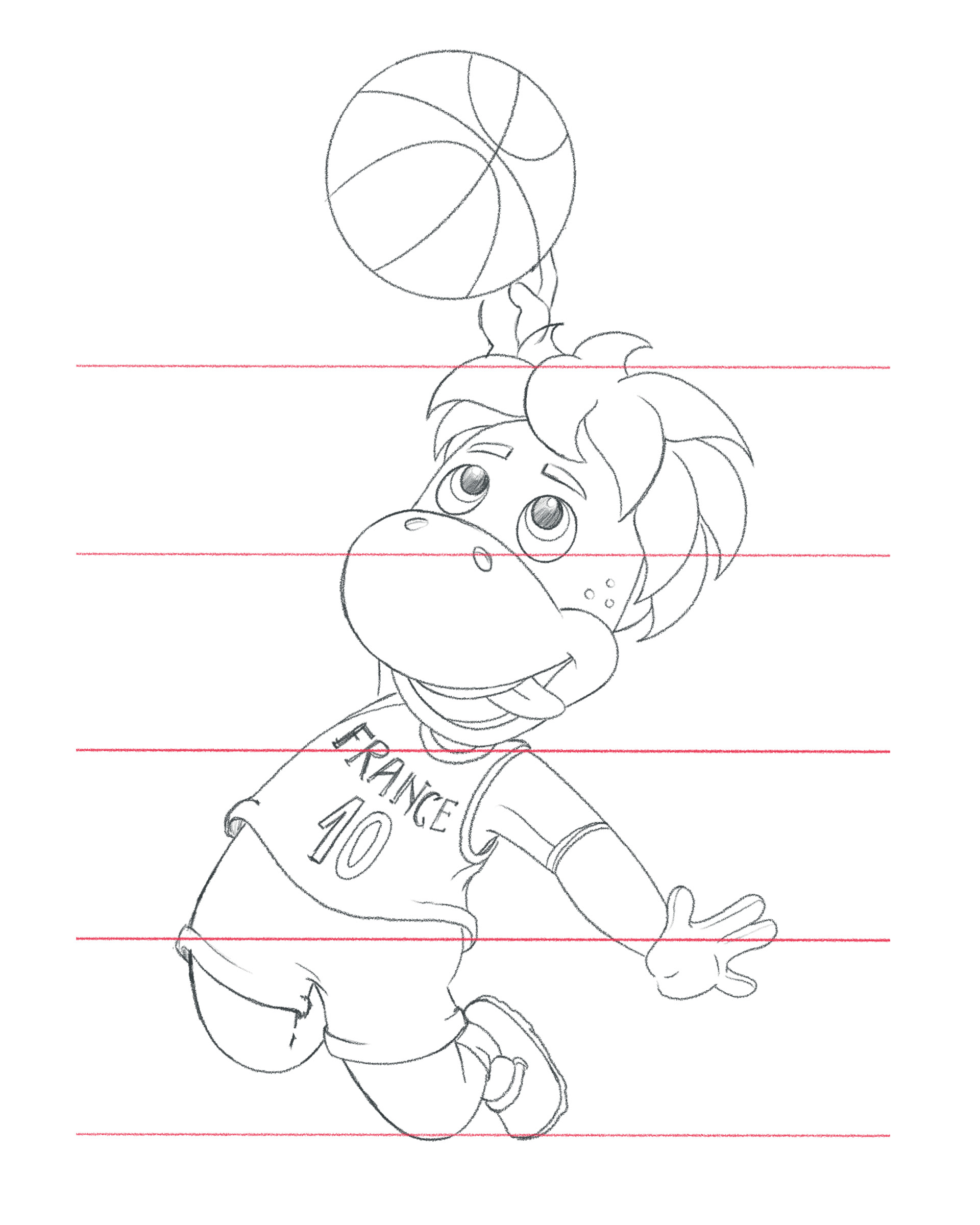 Final approved sketch