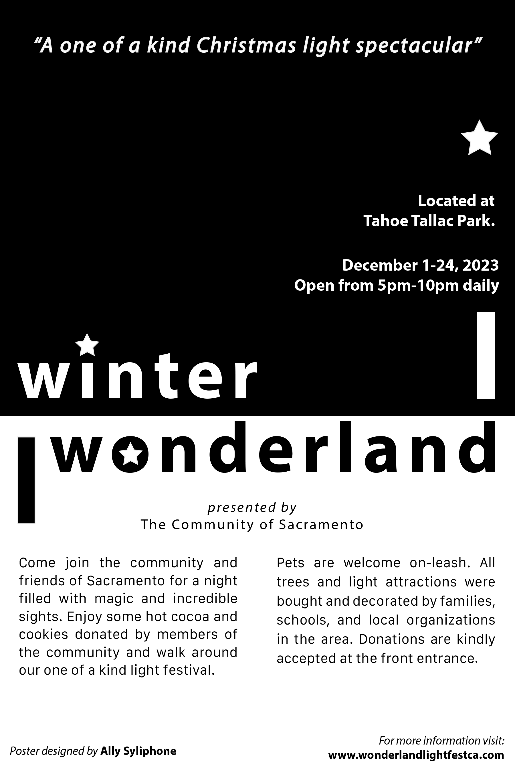 Event poster design for GPHD25