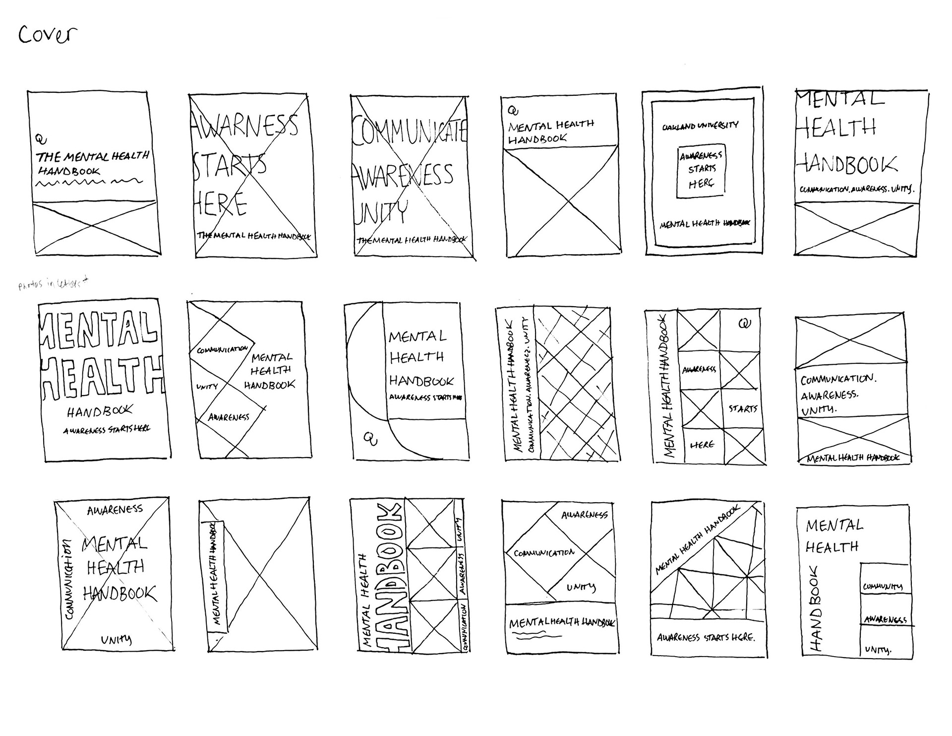 Cover sketches