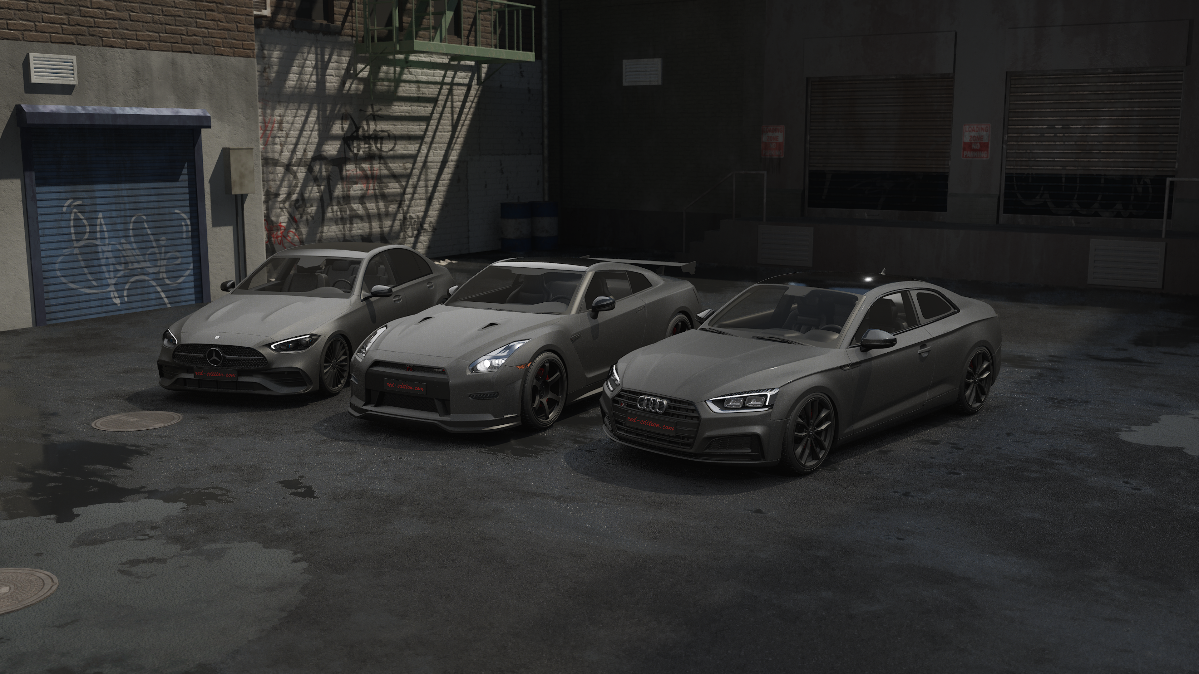 Mercedes Nissan Audi Vollfolierung