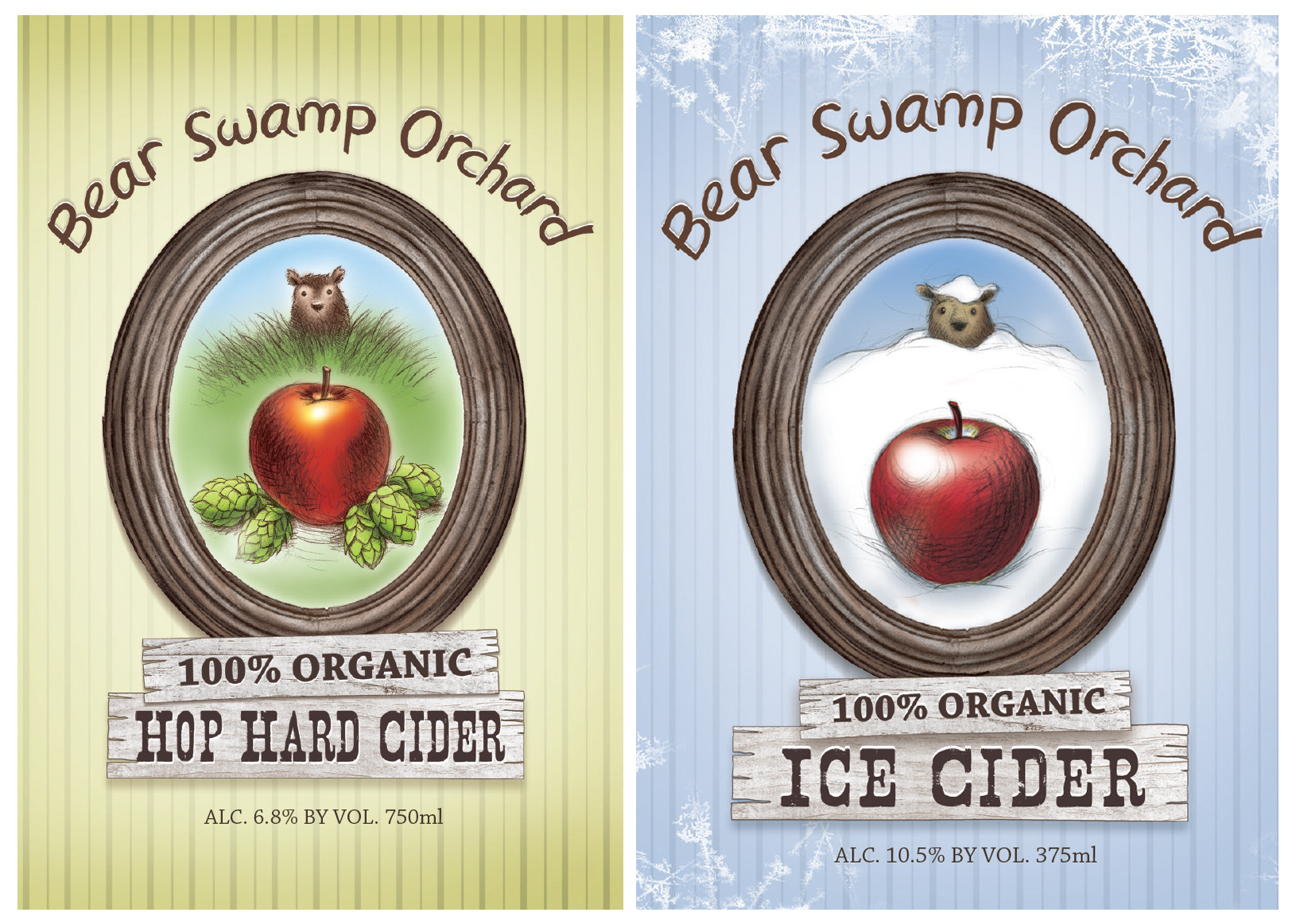 label illustration / client: Bear Swamp Orchard