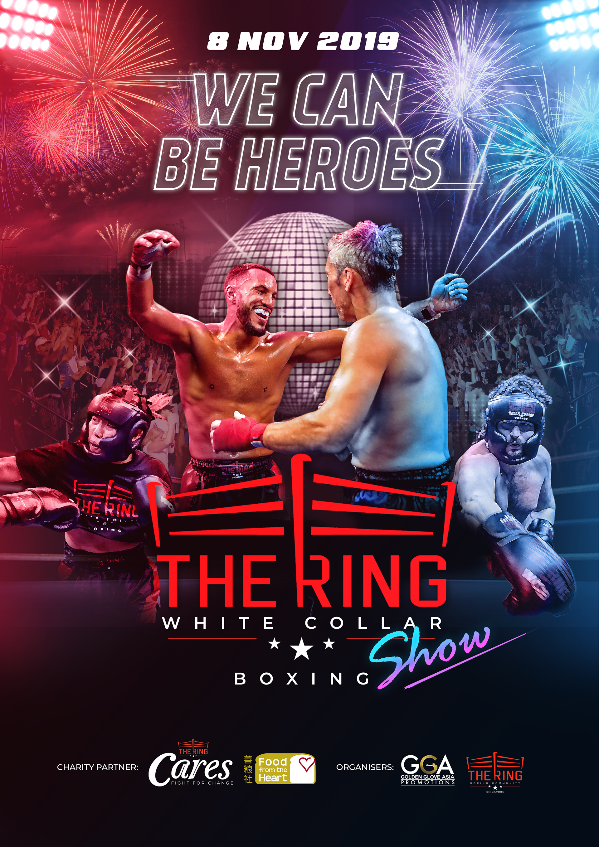 TR White Collar Boxing Show 2 Poster