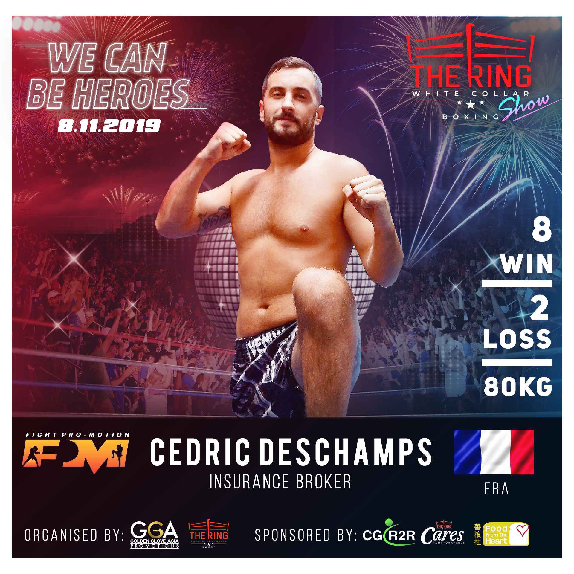 Individual FIghter Fightcard