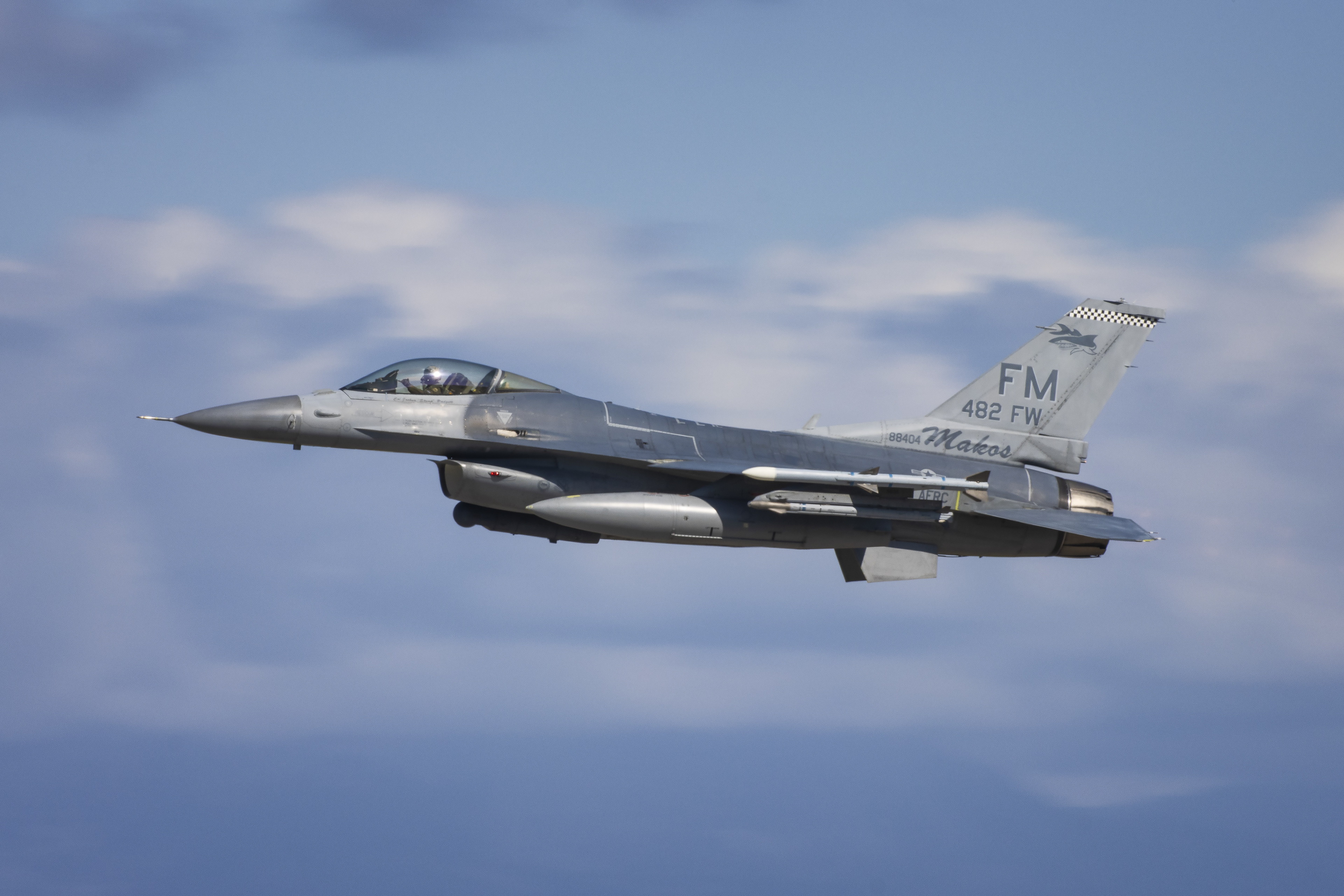 US Air Force General Dynamics F-16C Fighting Falcon "Makos" - 88404