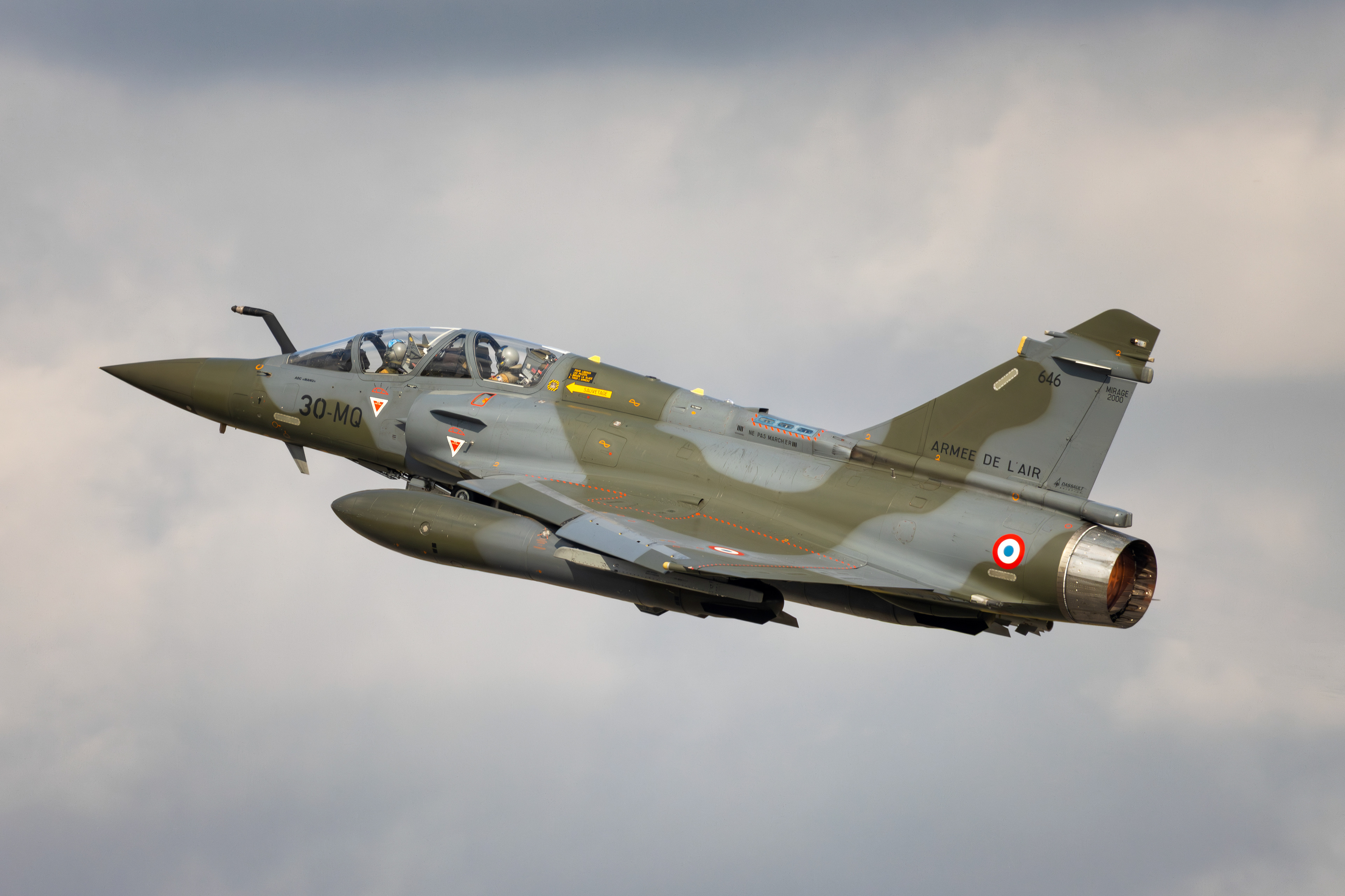 French Air Force Dassault Mirage 2000 D - 646 30-MQ