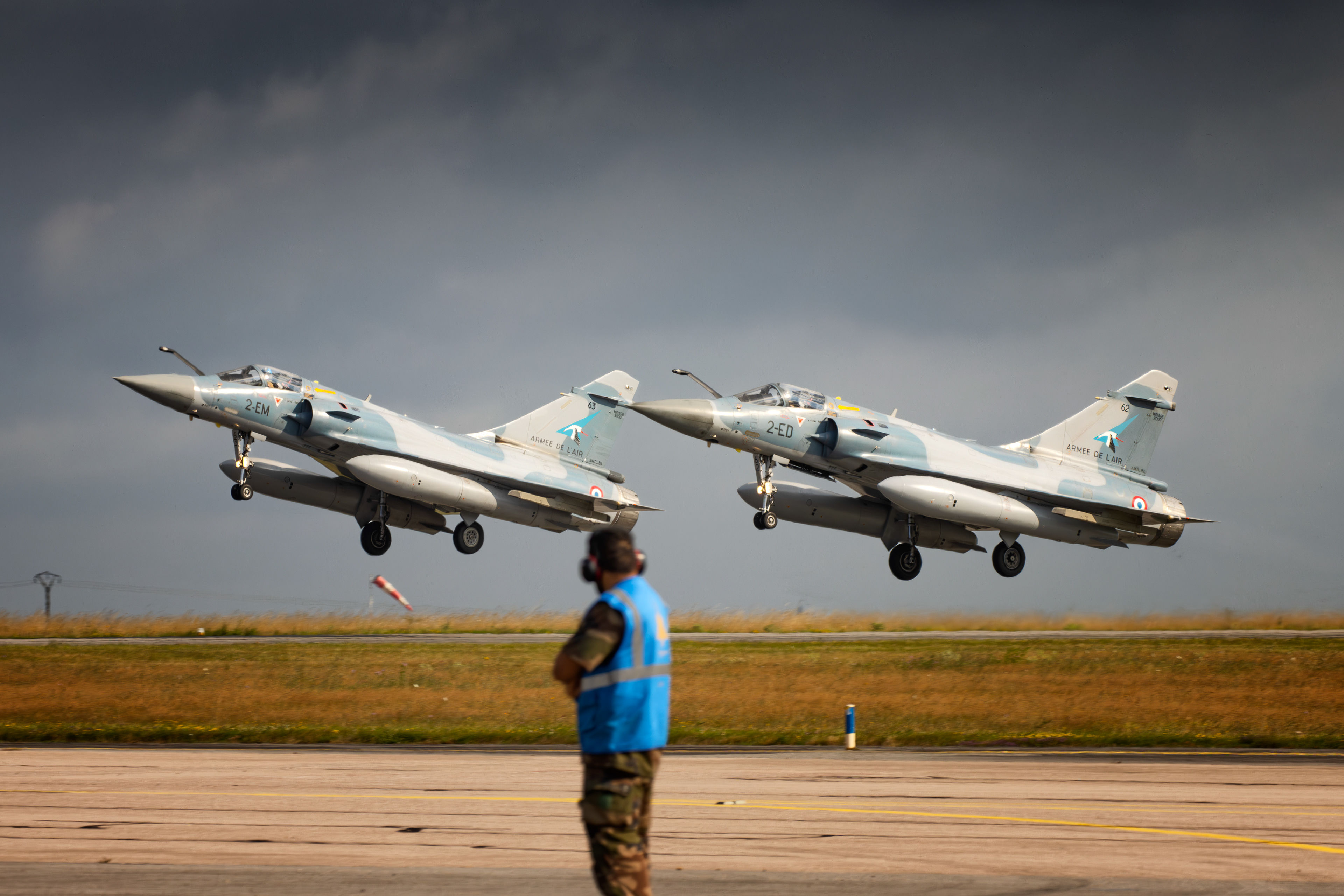 French Air Force Dassault Mirage 2000-5 - 62 & 63 2-EM & 2-ED
