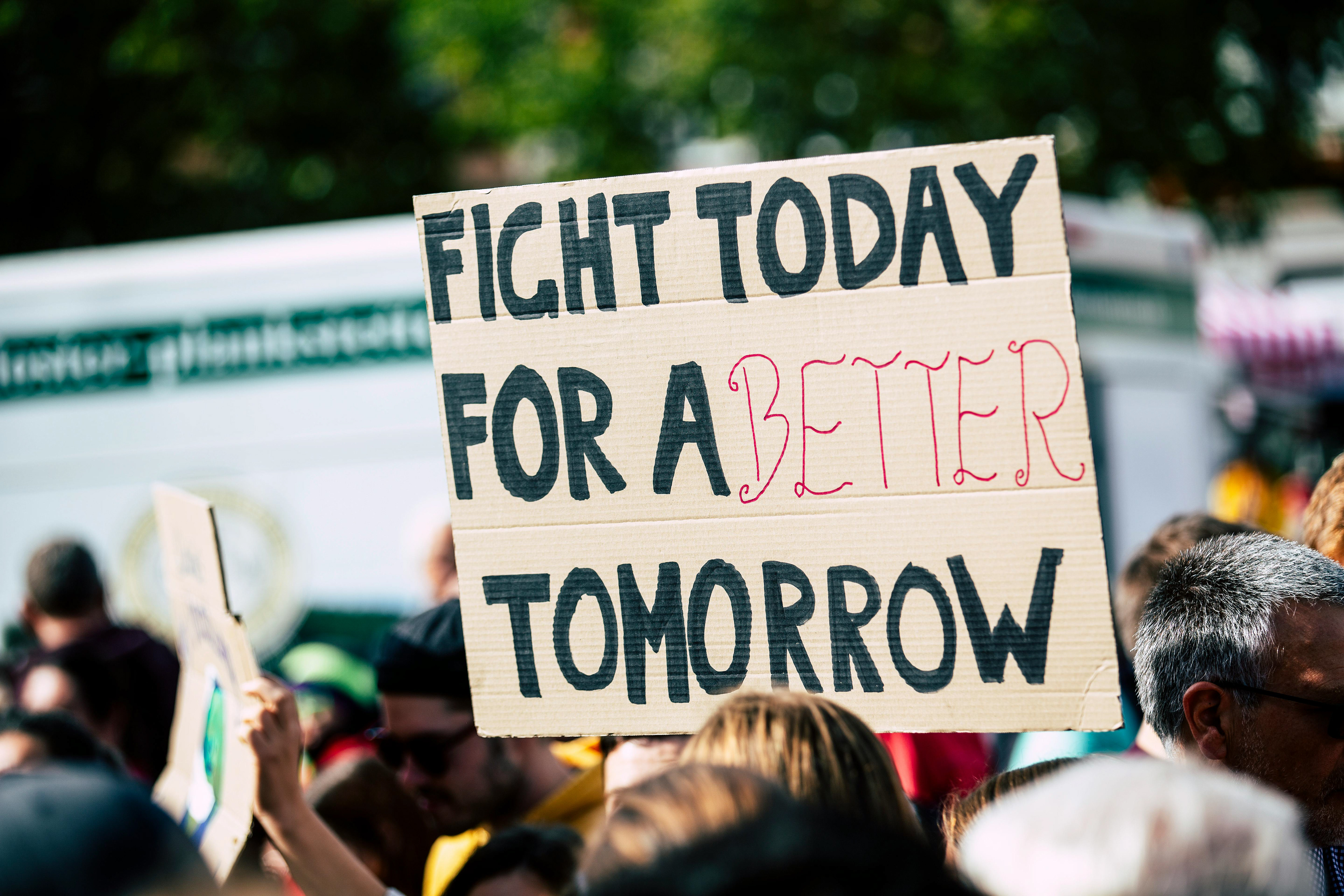 Fight today for a better tomorrow.riseup