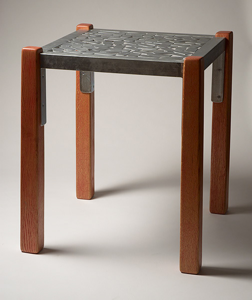 Pebble Top Square Table