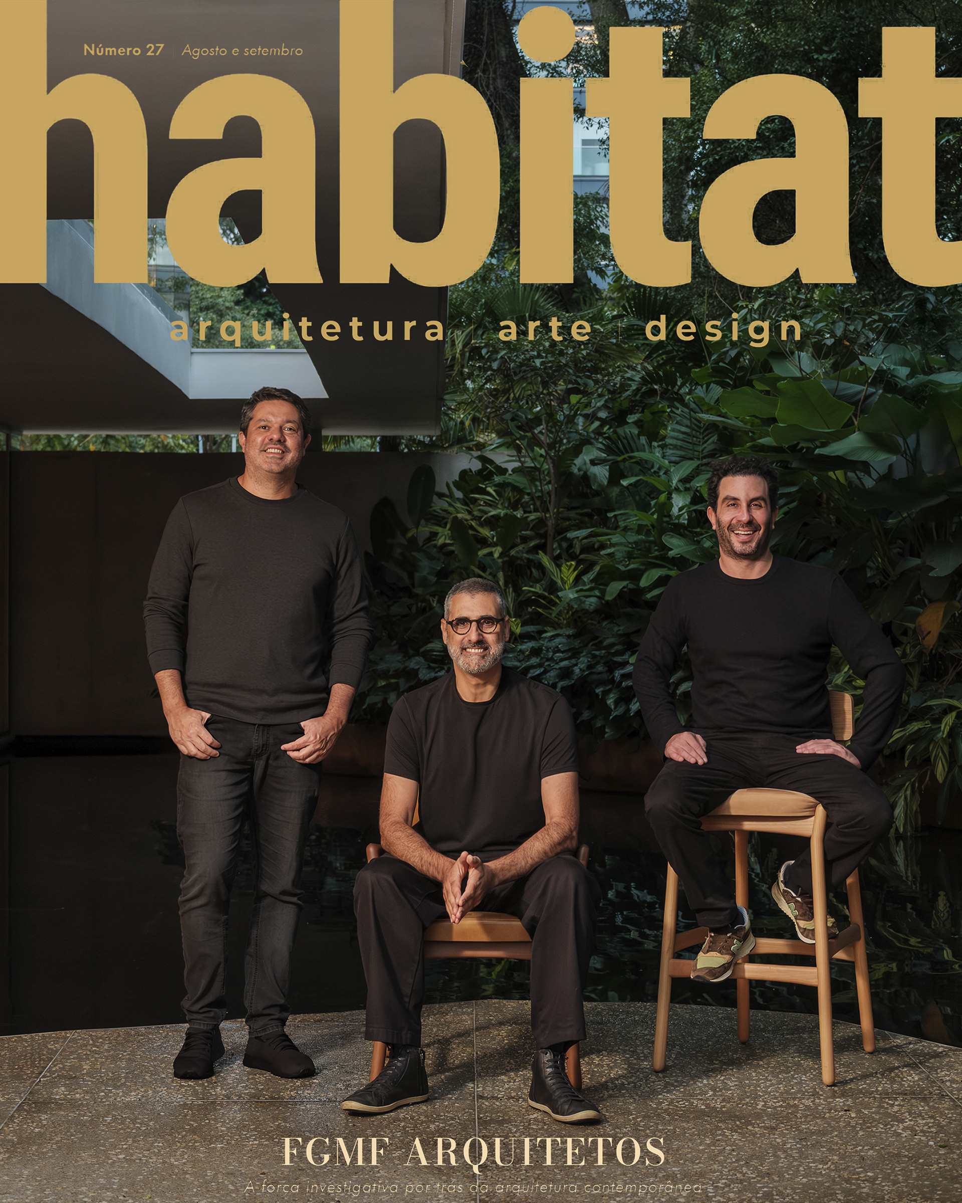 capa revista habitat, edição 27. ago 2025