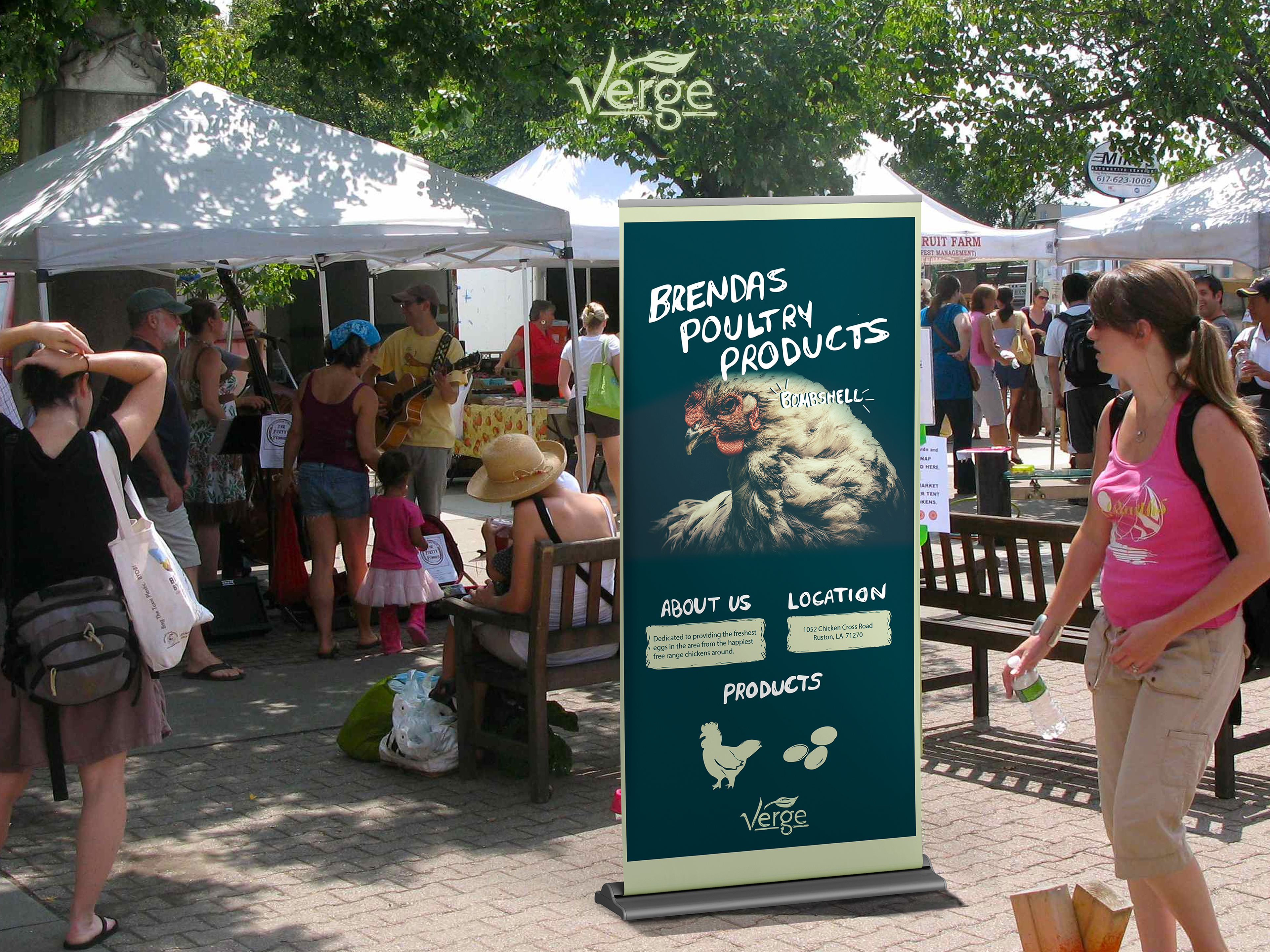 Farmers Market - Vendor Signage