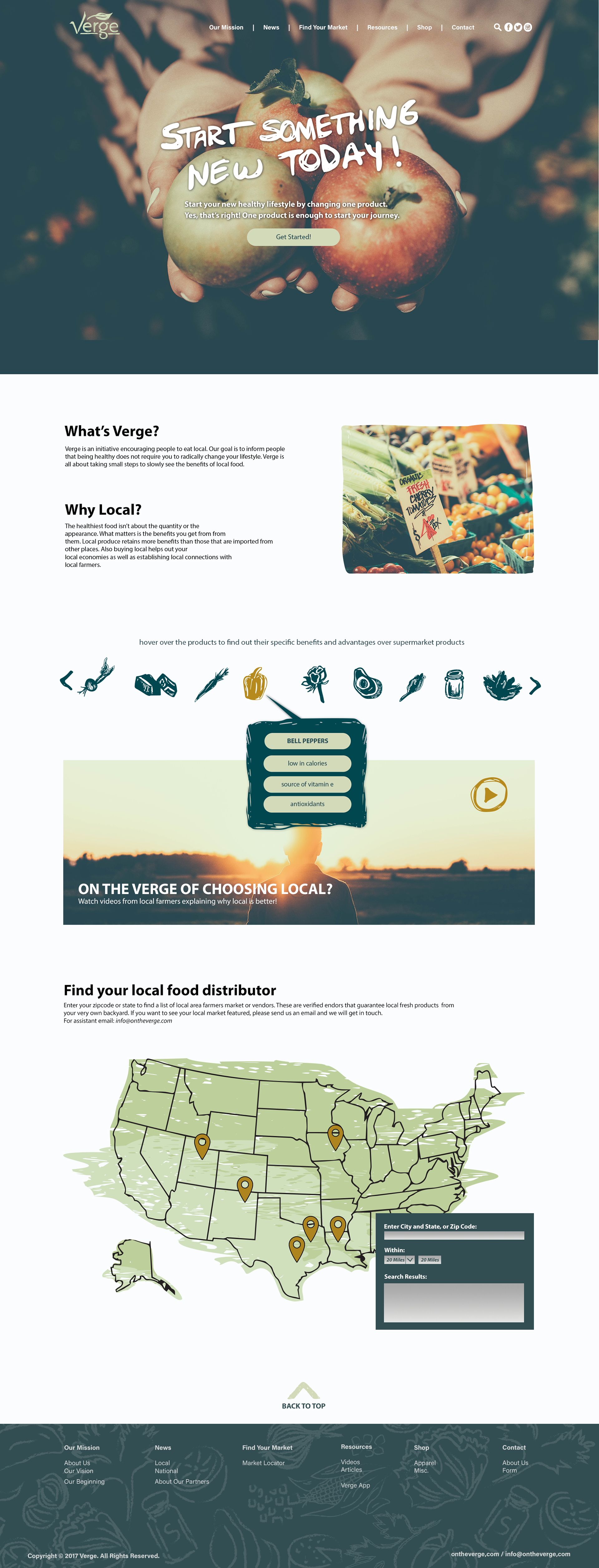Website Homepage