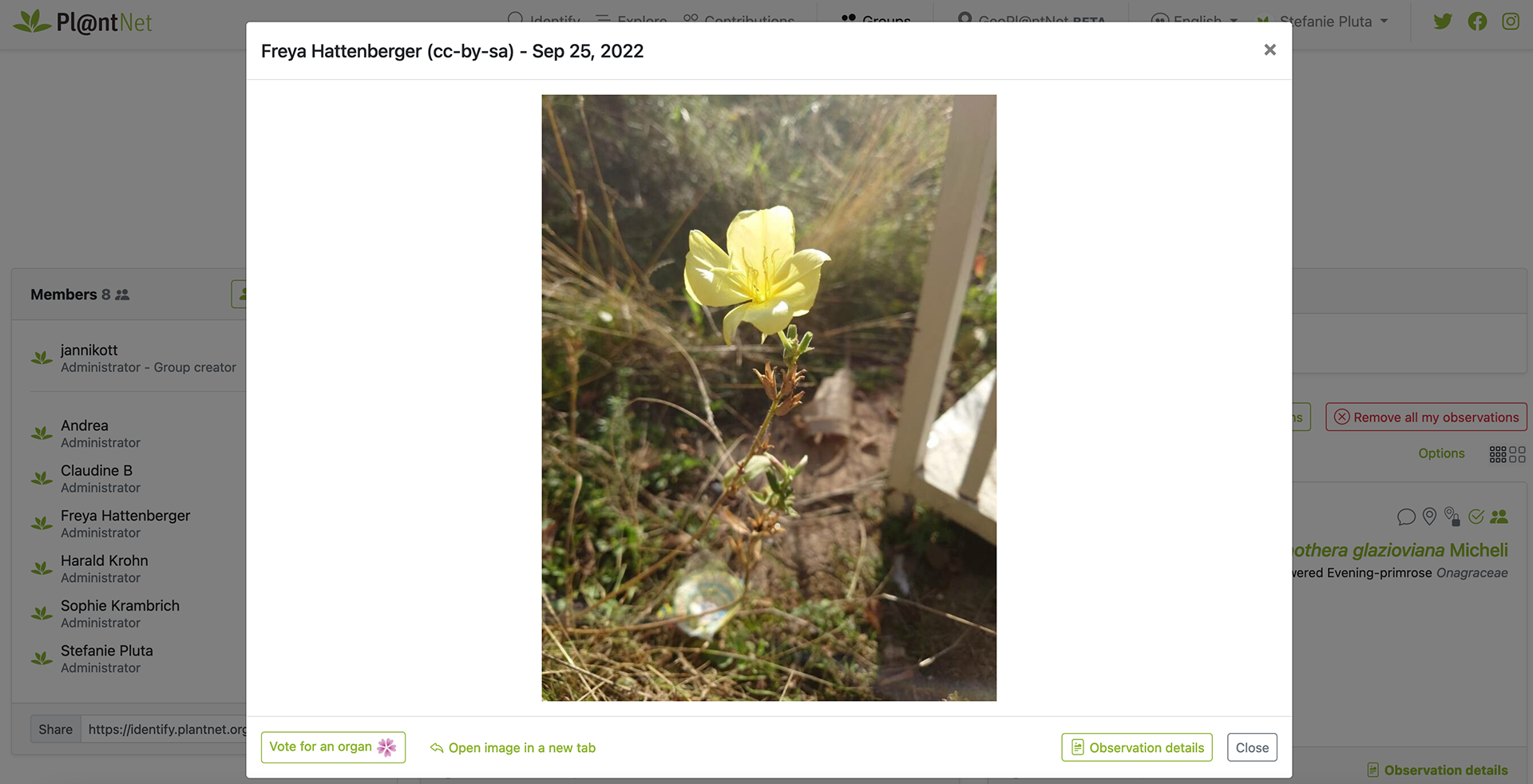 Digital Archive of Plant Net