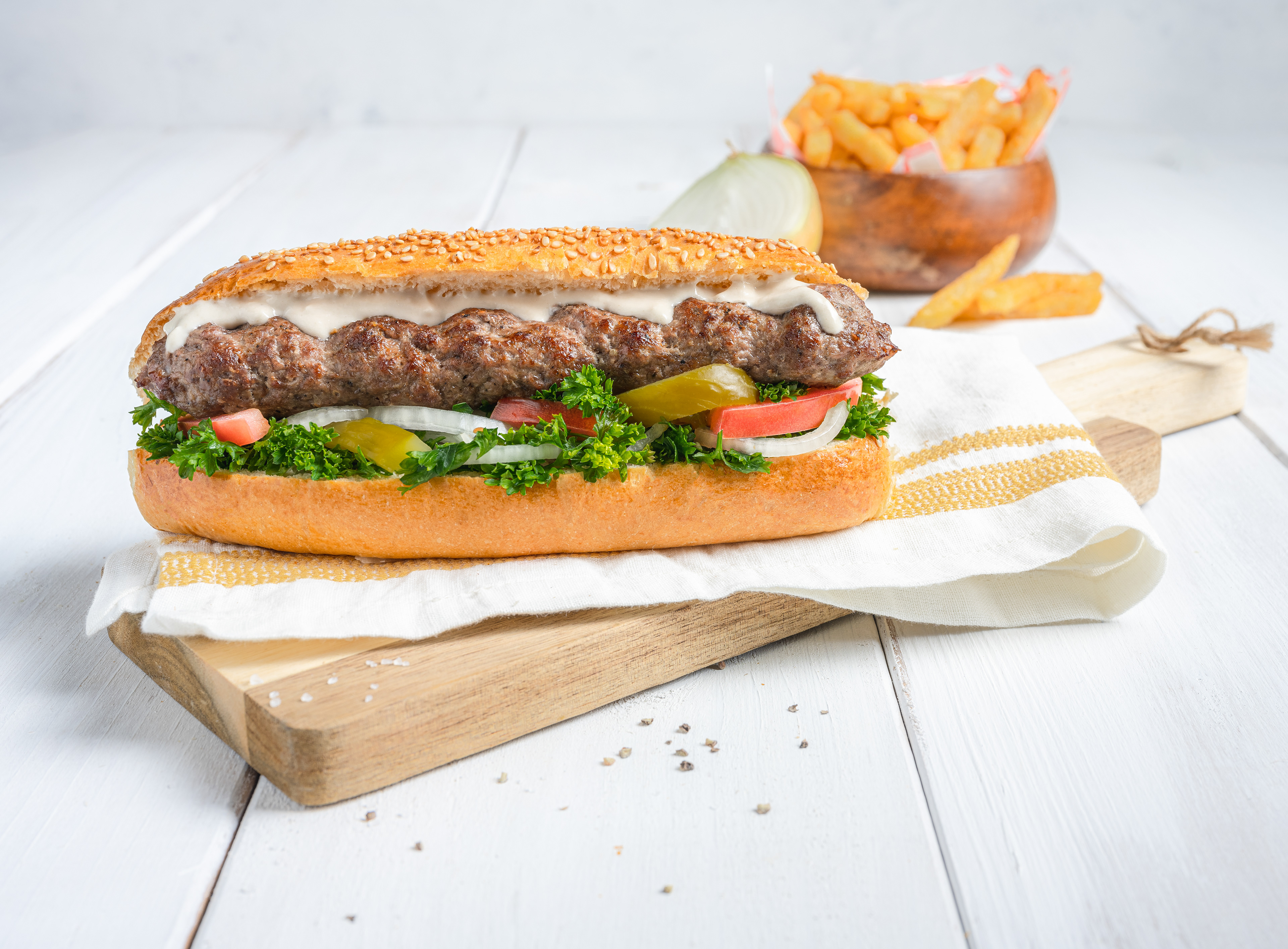 Beef Kofta Food Photography