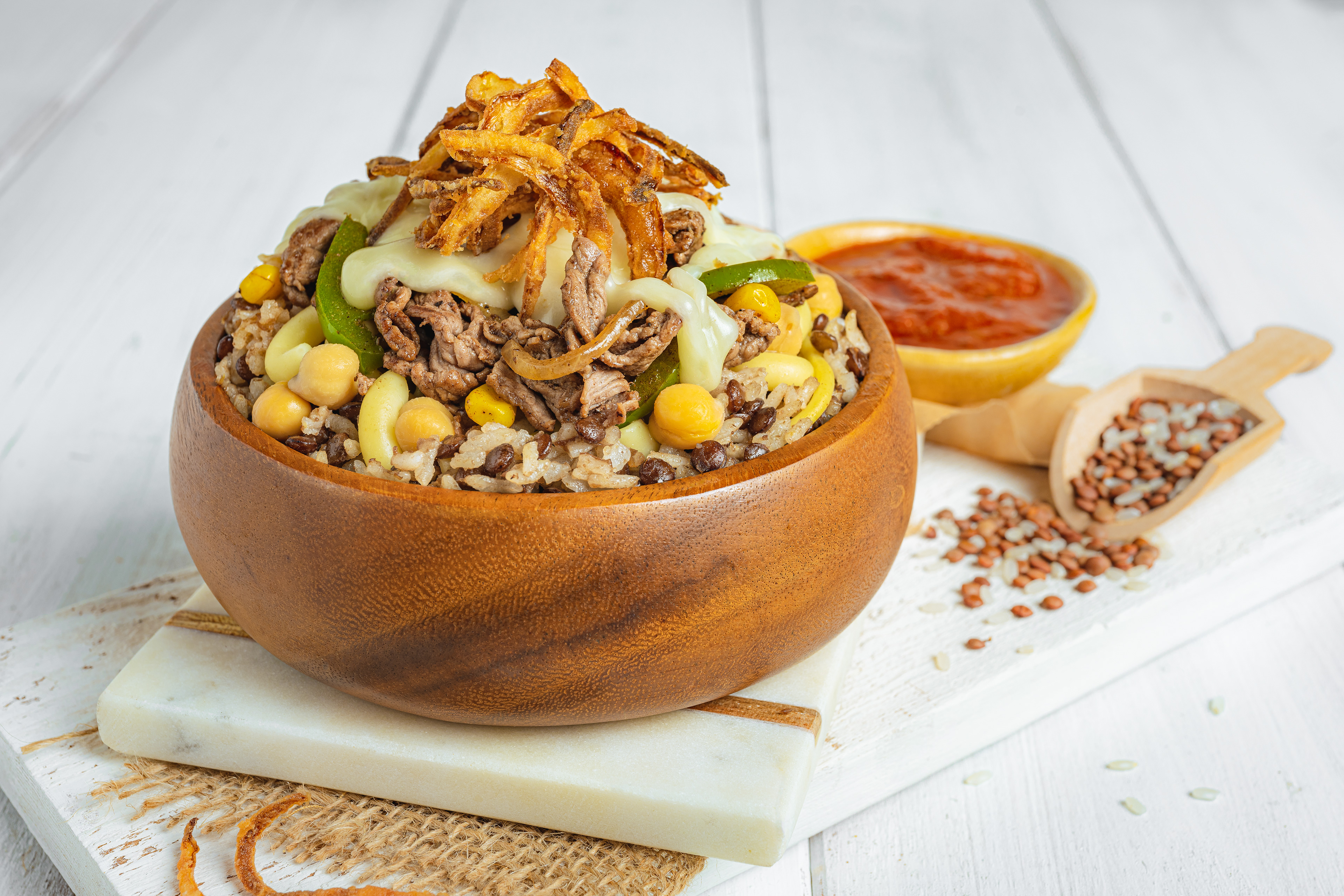 Koshary Food Photography
