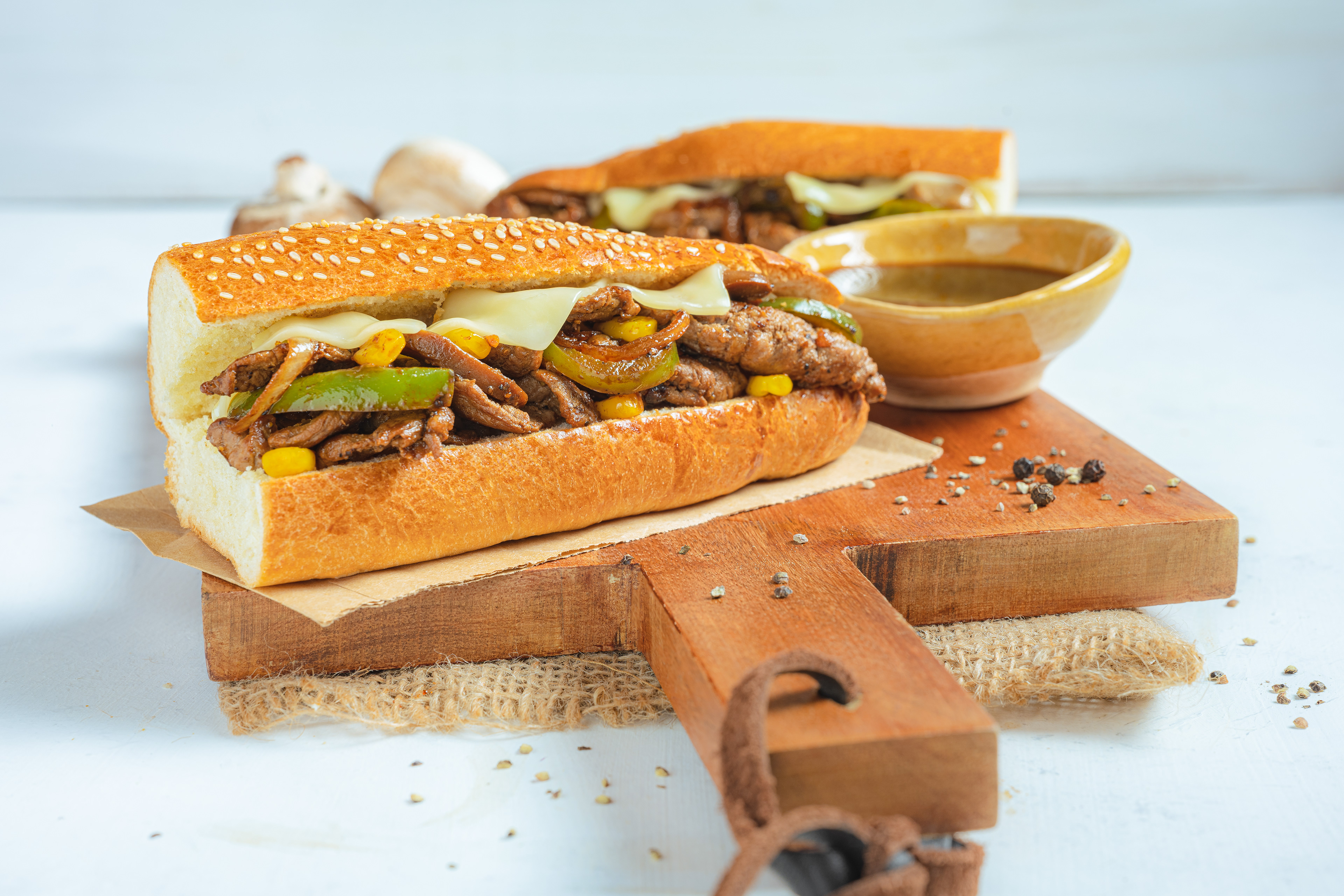 Chicken Sandwich Food Photography